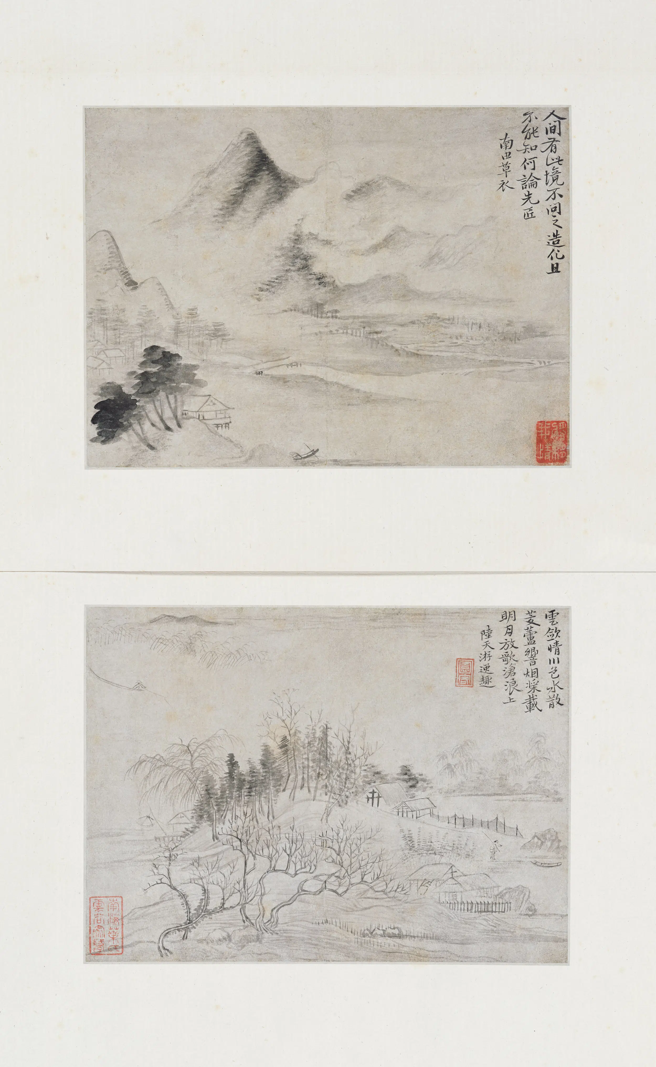 清代【恽寿平】《仿古山水册》