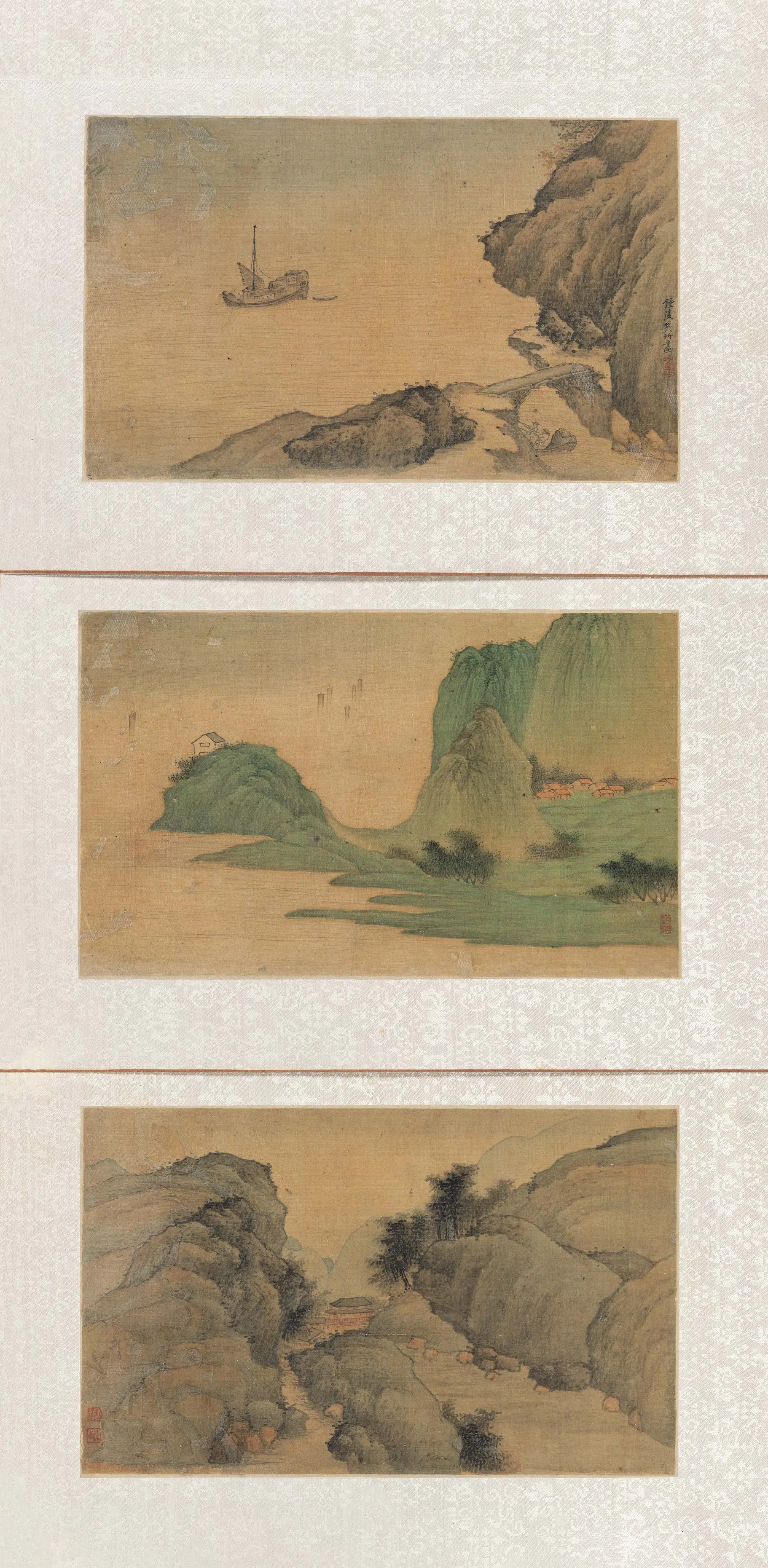 清代【樊圻】《山水图册》 第1张
