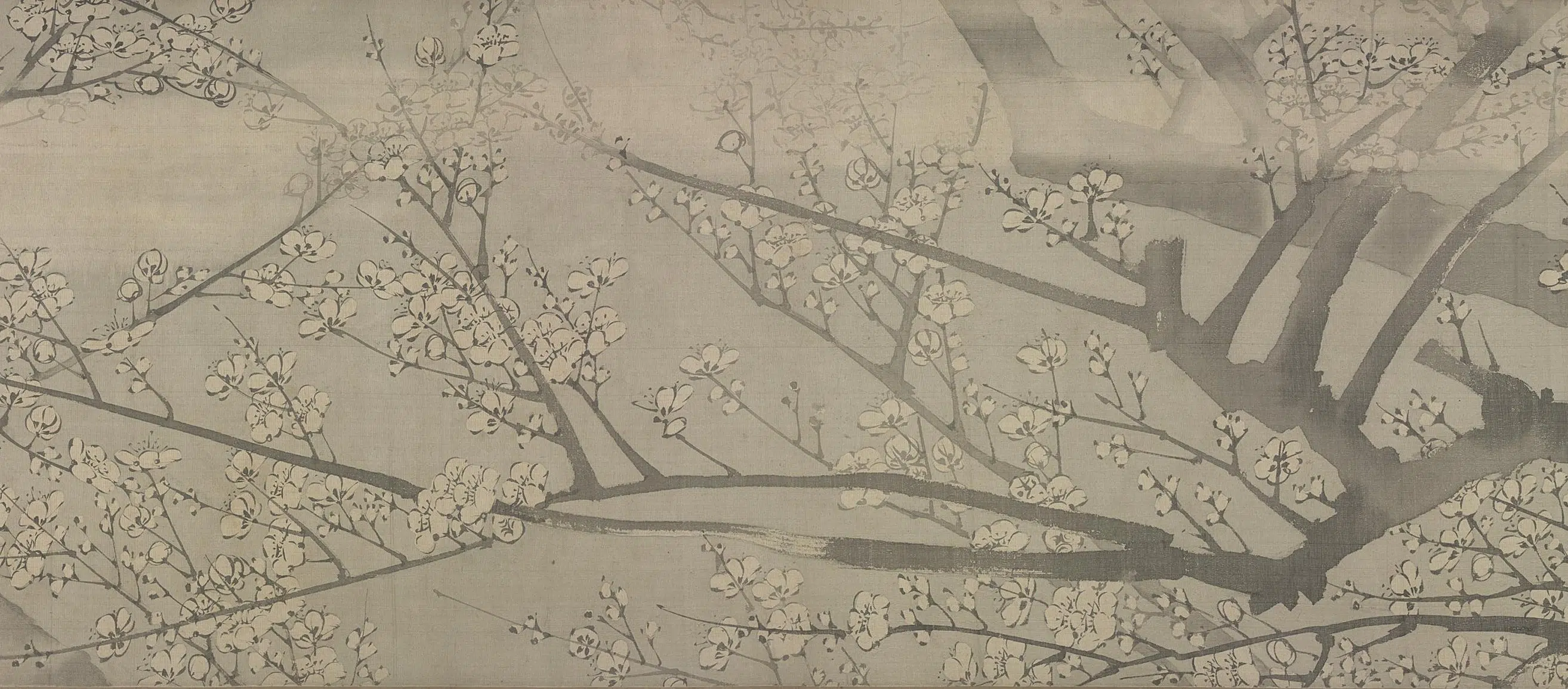 明朝【陆复】《梅花卷》 第5张