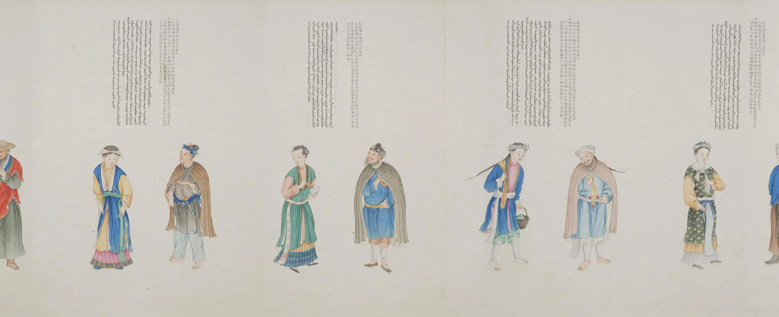 清代【沈焕】《沈庆兰、黎明、程琳合画职贡图卷第三卷》 第21张 清代【沈焕】《沈庆兰、黎明、程琳合画职贡图卷第三卷》 第21张