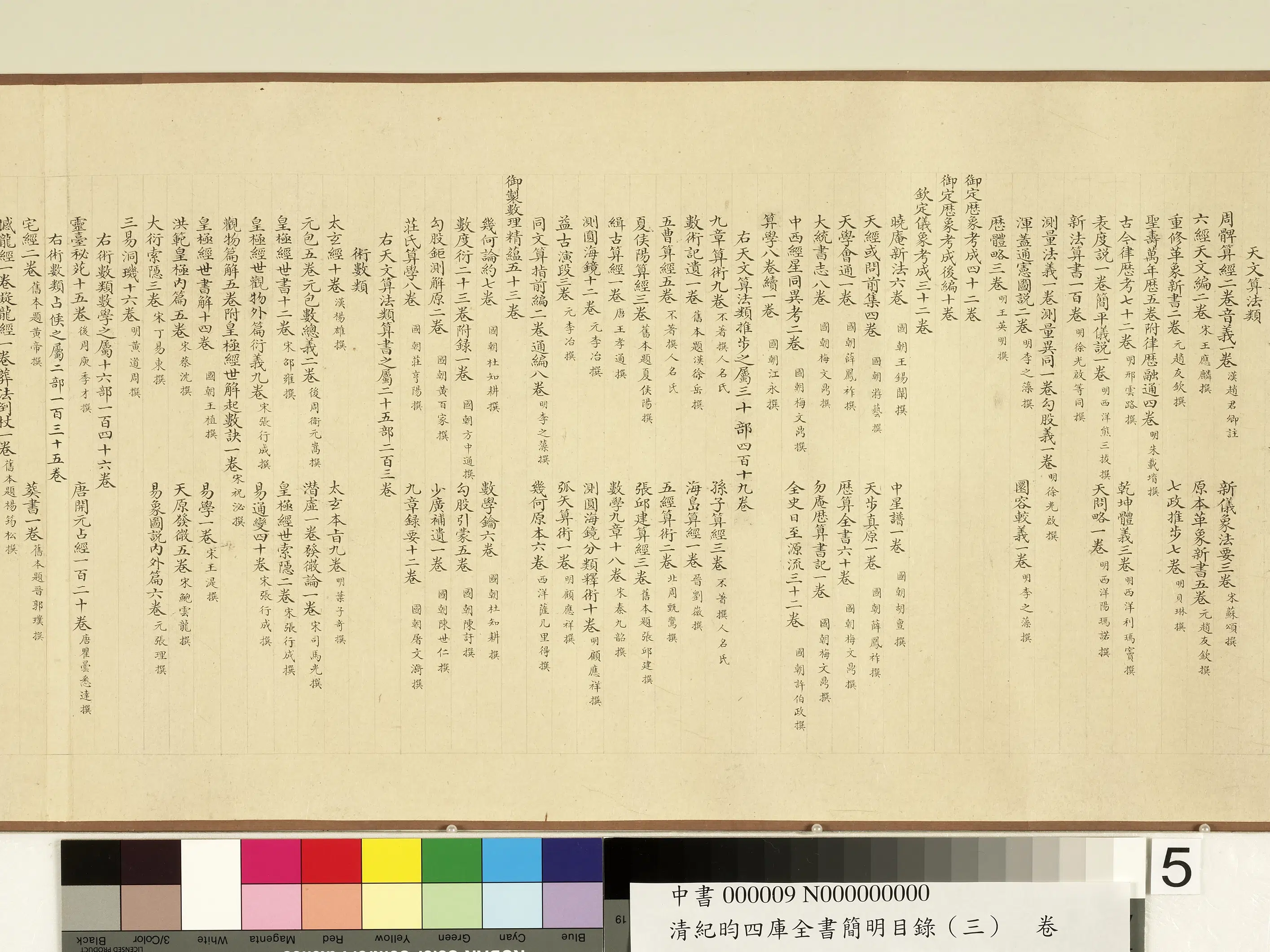 清代【纪昀（盷）】《钦定四库全书简明目录（子部）卷》 第10张