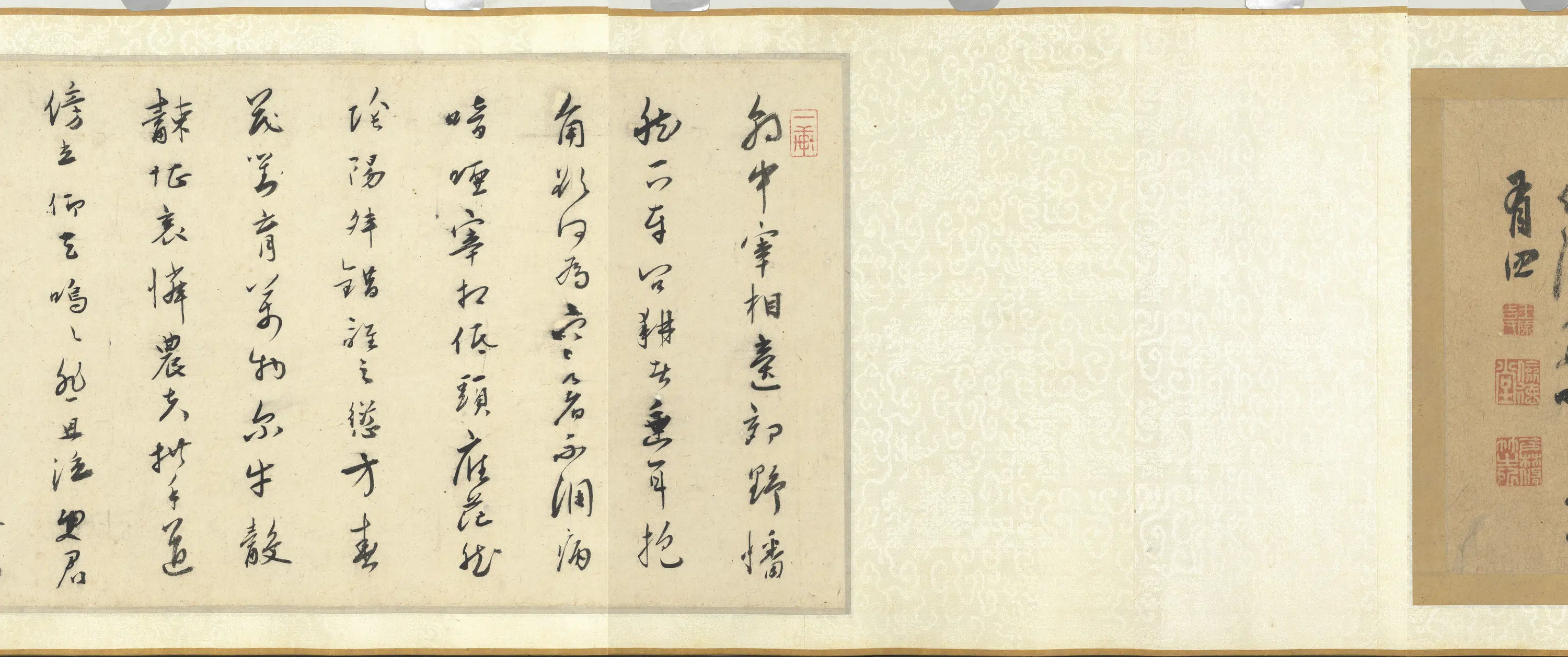 宋代《宋人画问喘图卷》 第3张 宋代《宋人画问喘图卷》 第3张