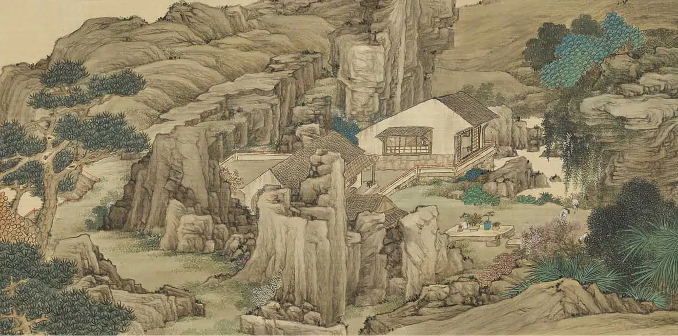 清代【任熊】《范湖草堂图卷》 第8张 清代【任熊】《范湖草堂图卷》 第8张