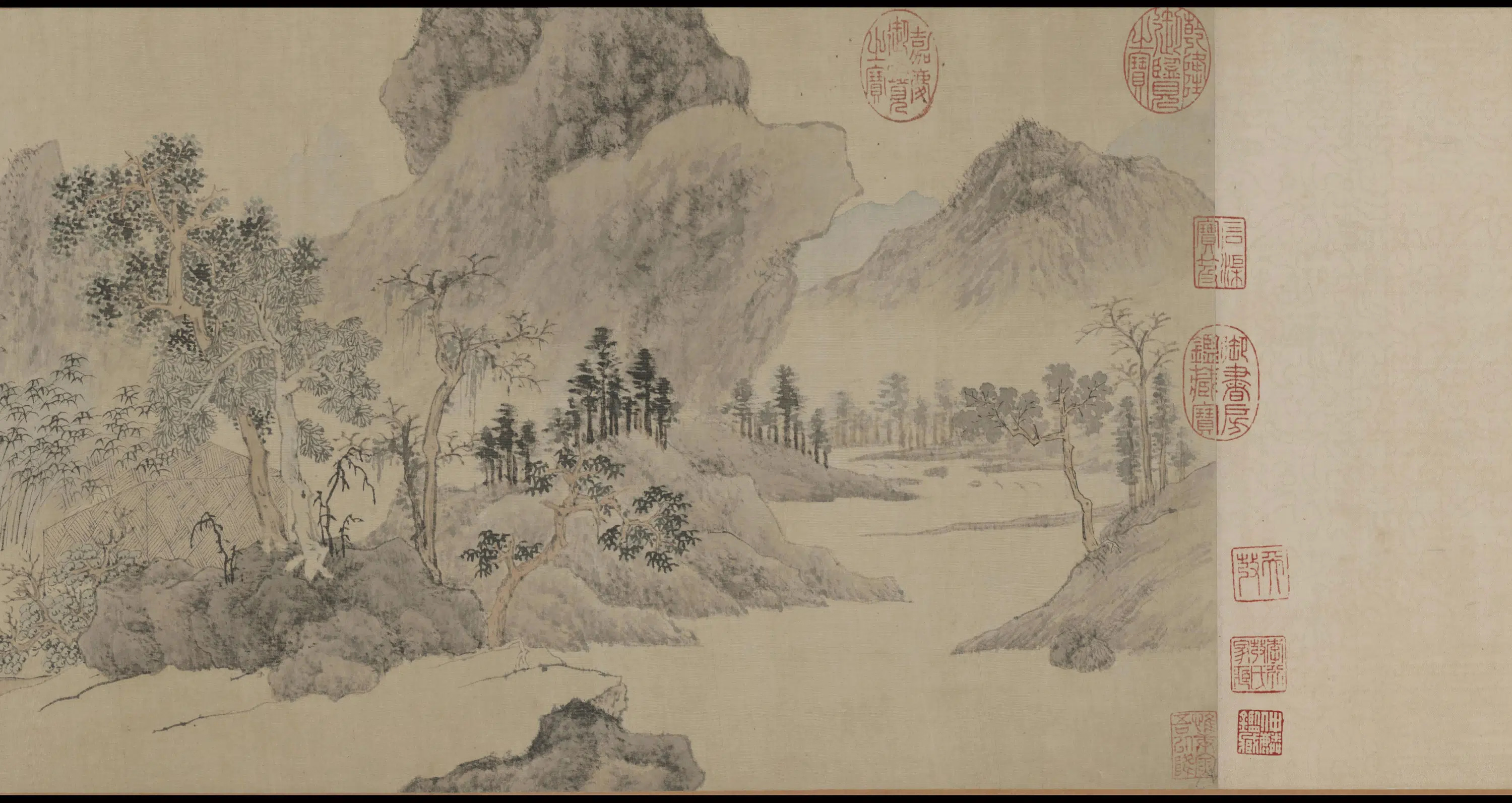 明朝【文徵明】《存菊图》 第4张