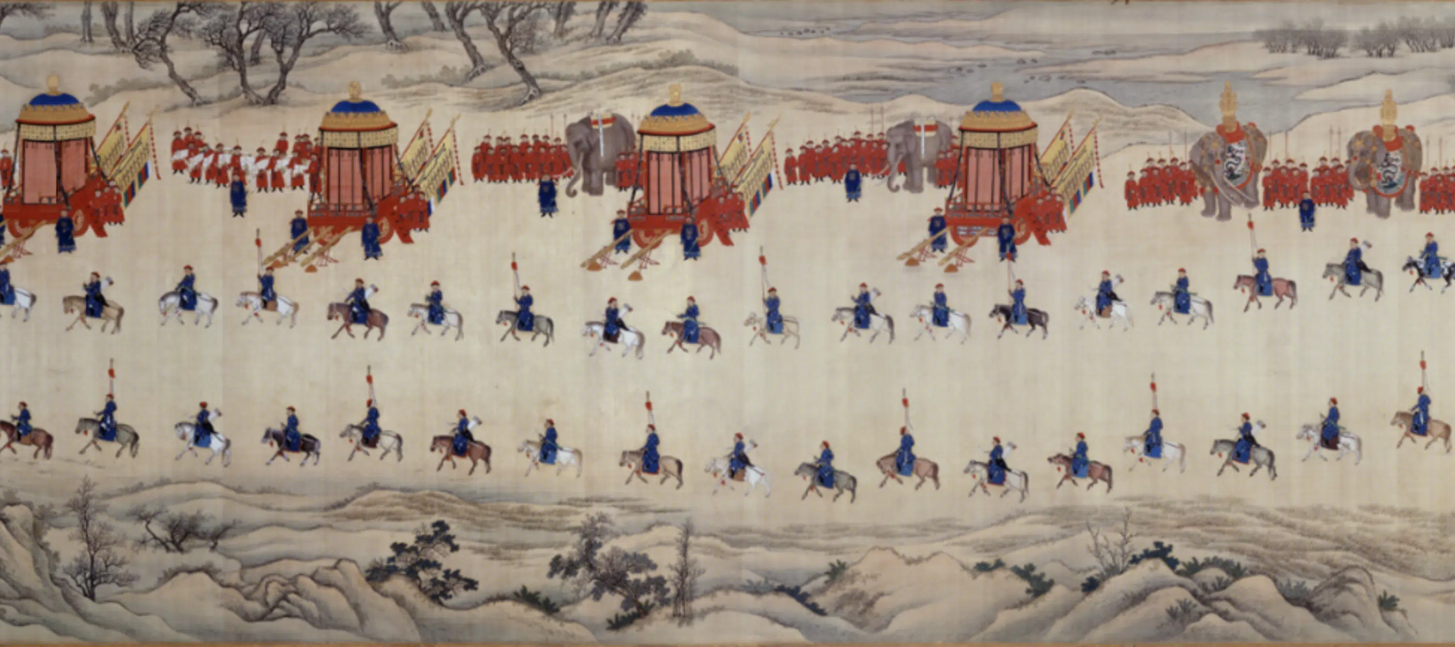 清代【爱新觉罗玄烨-康熙】《清人画南巡图第一卷》 第5张 清代【爱新觉罗玄烨-康熙】《清人画南巡图第一卷》 第5张