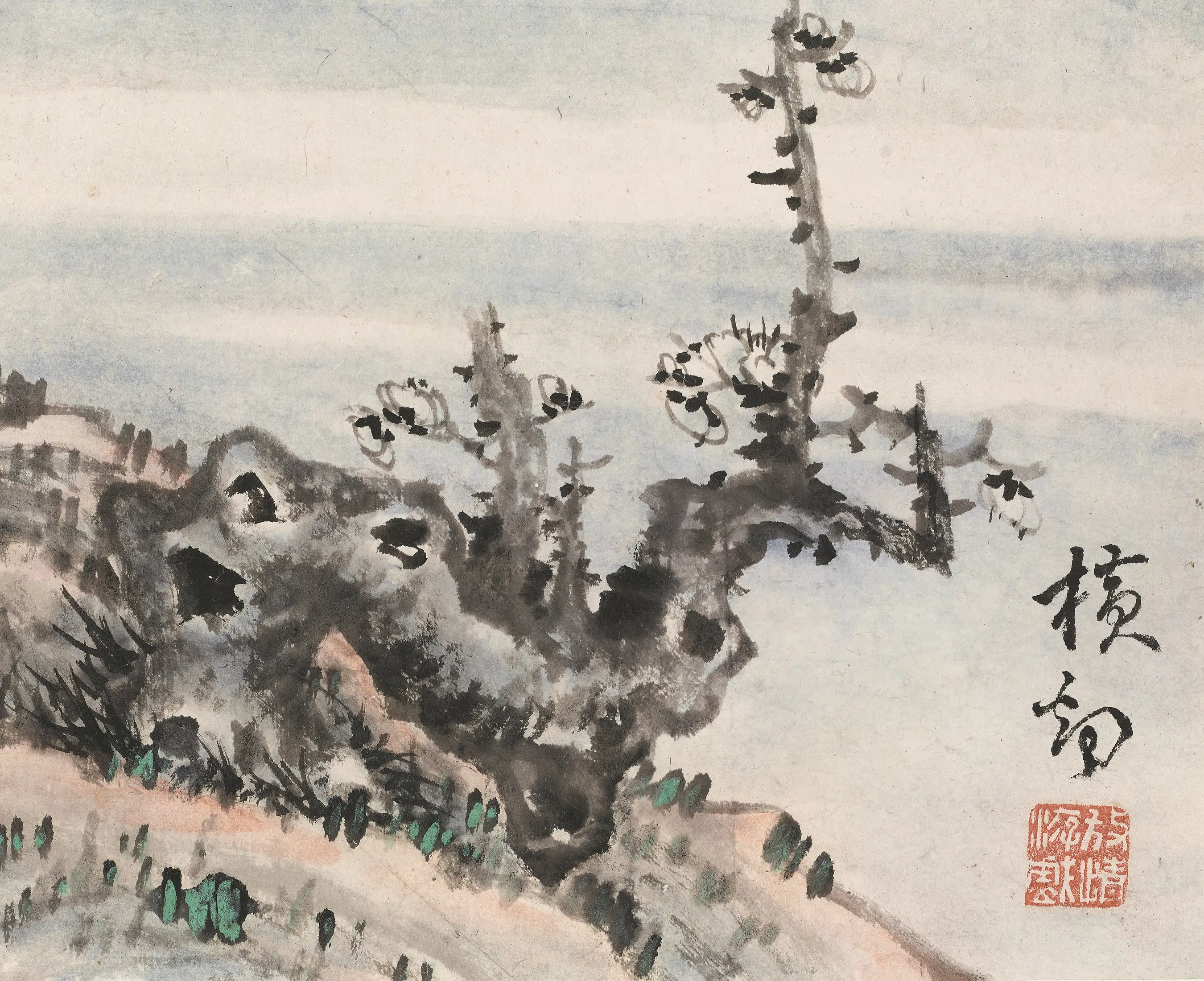 清代【高凤翰】《梅花诗画图册》 第6张 清代【高凤翰】《梅花诗画图册》 第6张