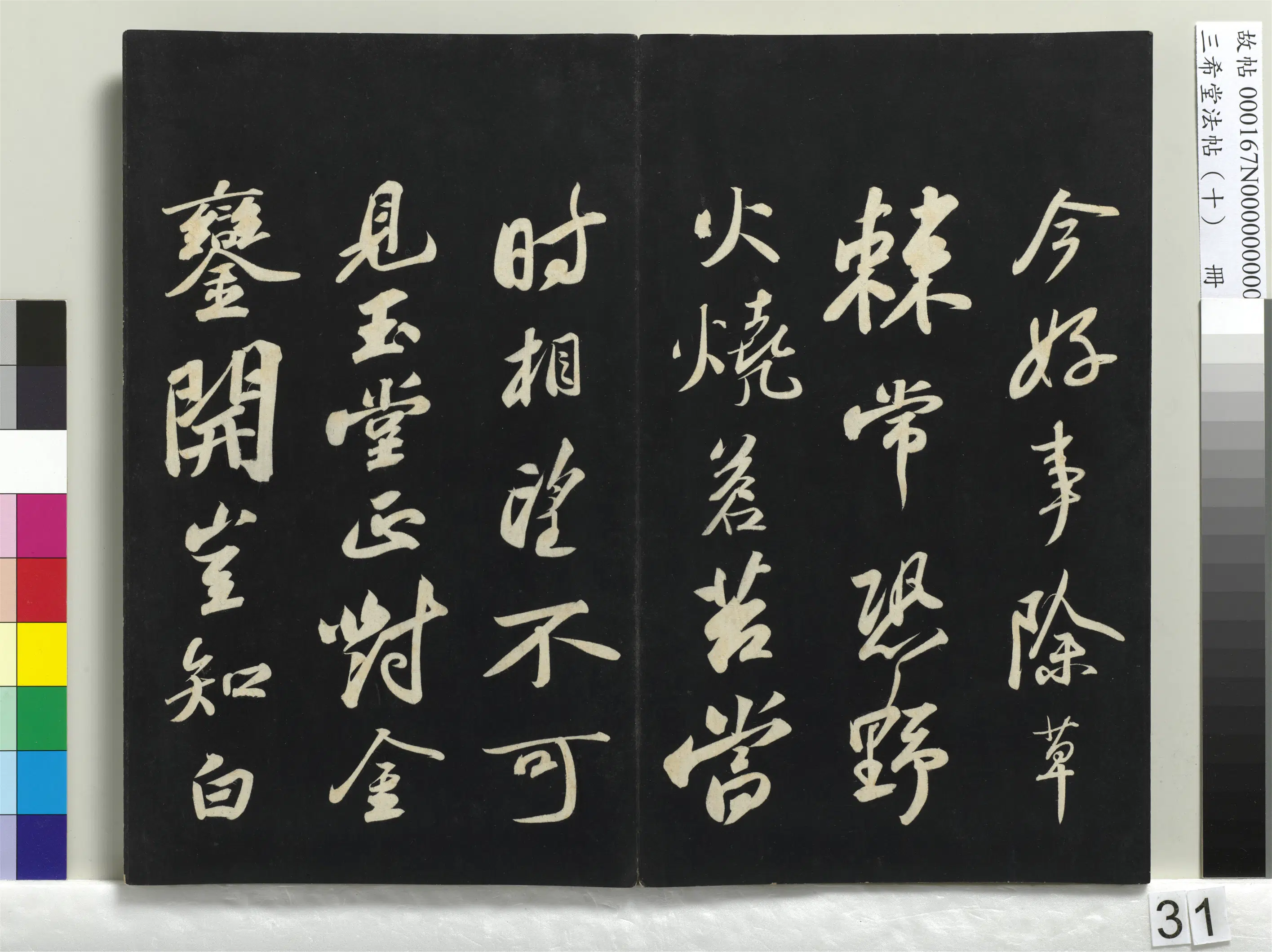 北宋【苏轼】《三希堂法帖（十）册-1》 第25张