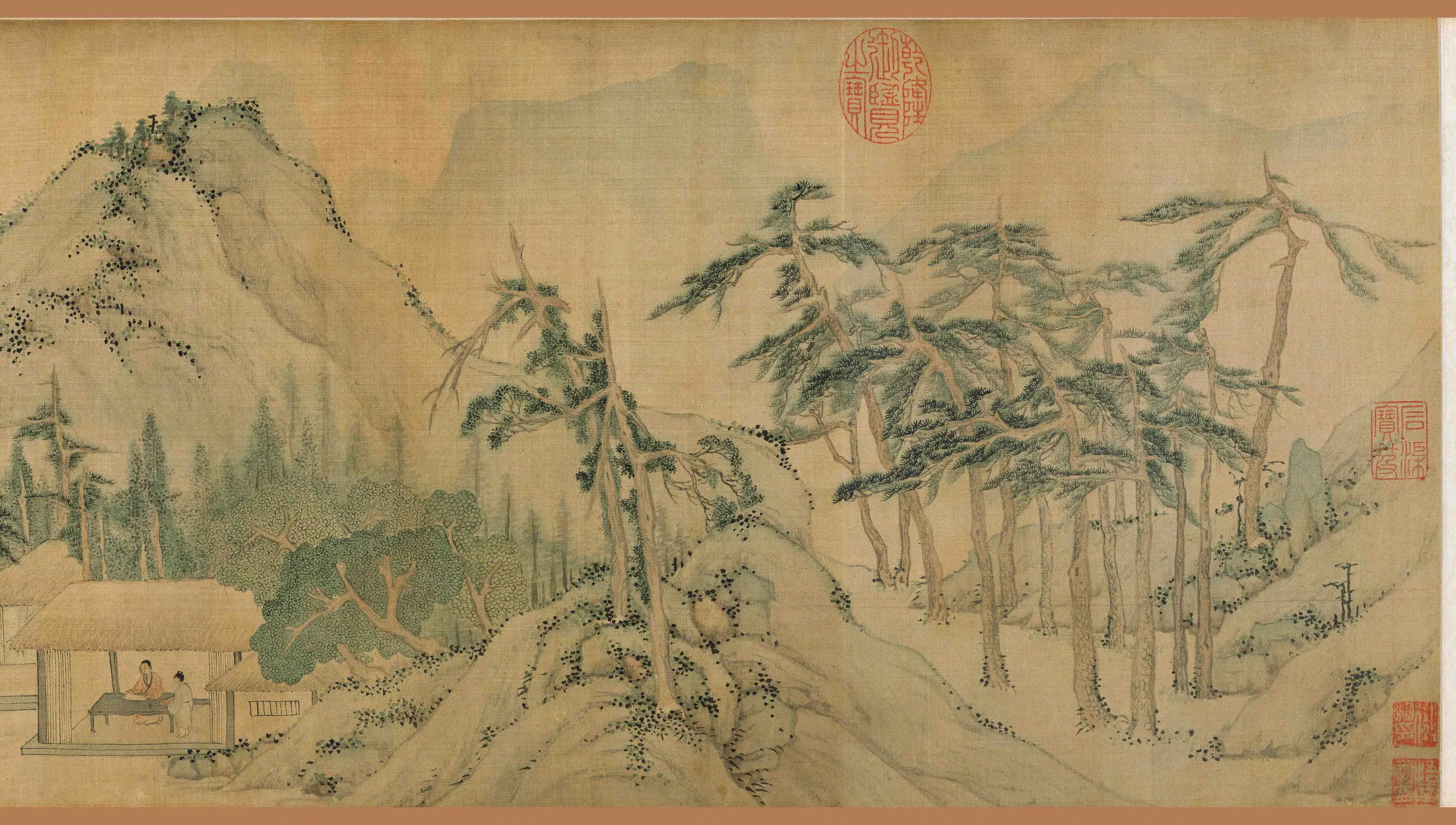明朝【文徵明（文征明）】《句曲山房图卷》 第3张
