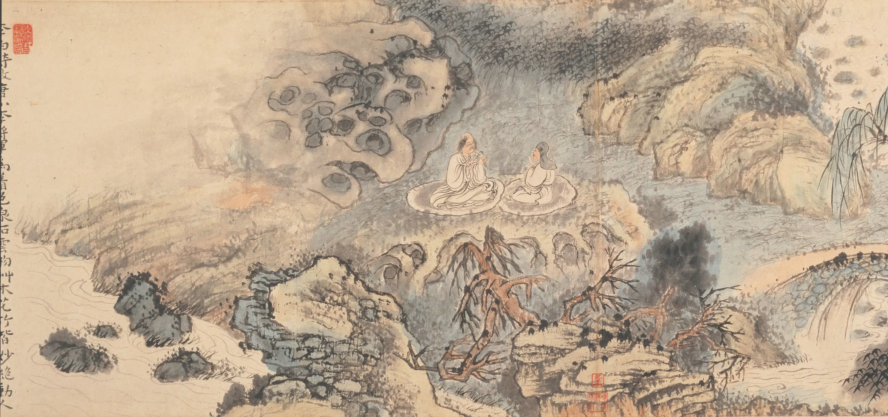 清代【石涛】《西园雅集图卷》