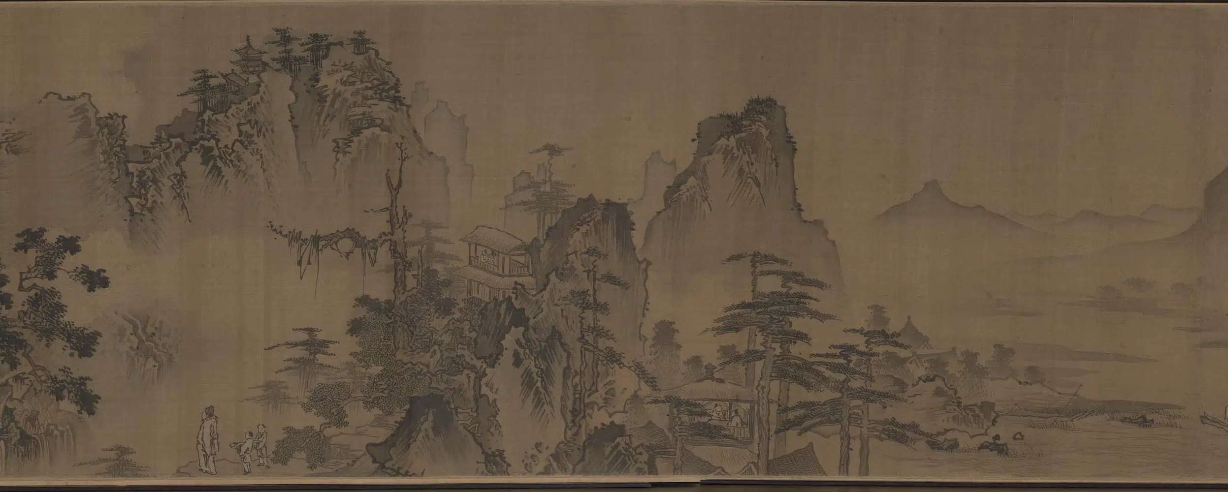 明朝【戴进】《清江捕鱼图卷》 第4张 明朝【戴进】《清江捕鱼图卷》 第4张