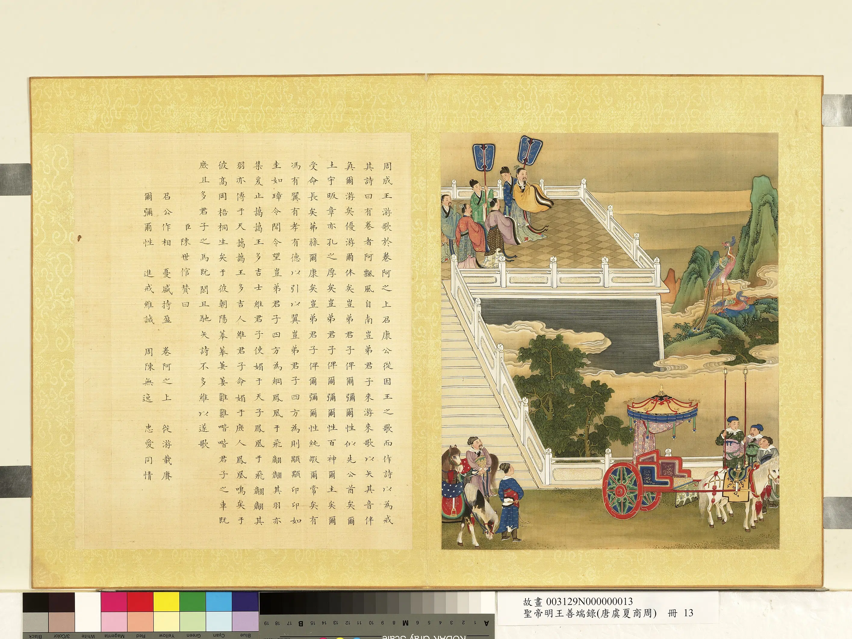清代【陈世倌（士倌）】《圣帝明王善端录（唐虞夏商周）册-周成王三》