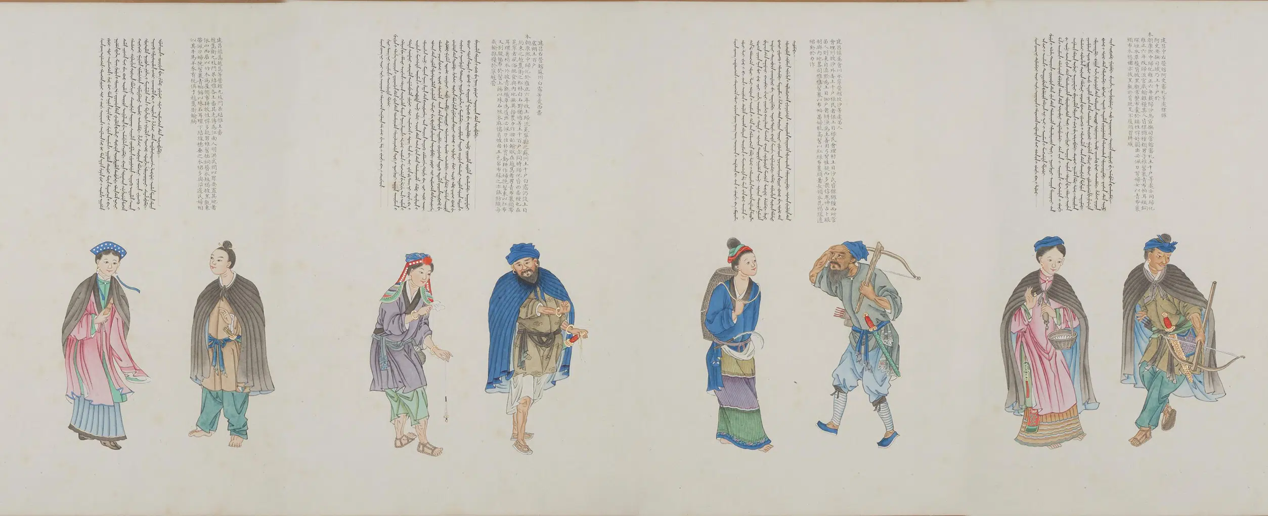 清代【沈庆兰】《沈焕、黎明、程琳合画职贡图卷第三卷》 第25张 清代【沈庆兰】《沈焕、黎明、程琳合画职贡图卷第三卷》 第25张