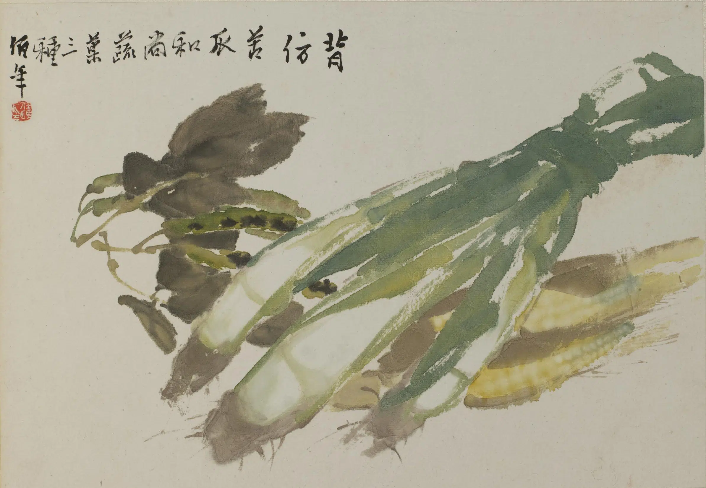 清代【任伯年(任颐)】《杂画册-2》 第11张 清代【任伯年(任颐)】《杂画册-2》 第11张