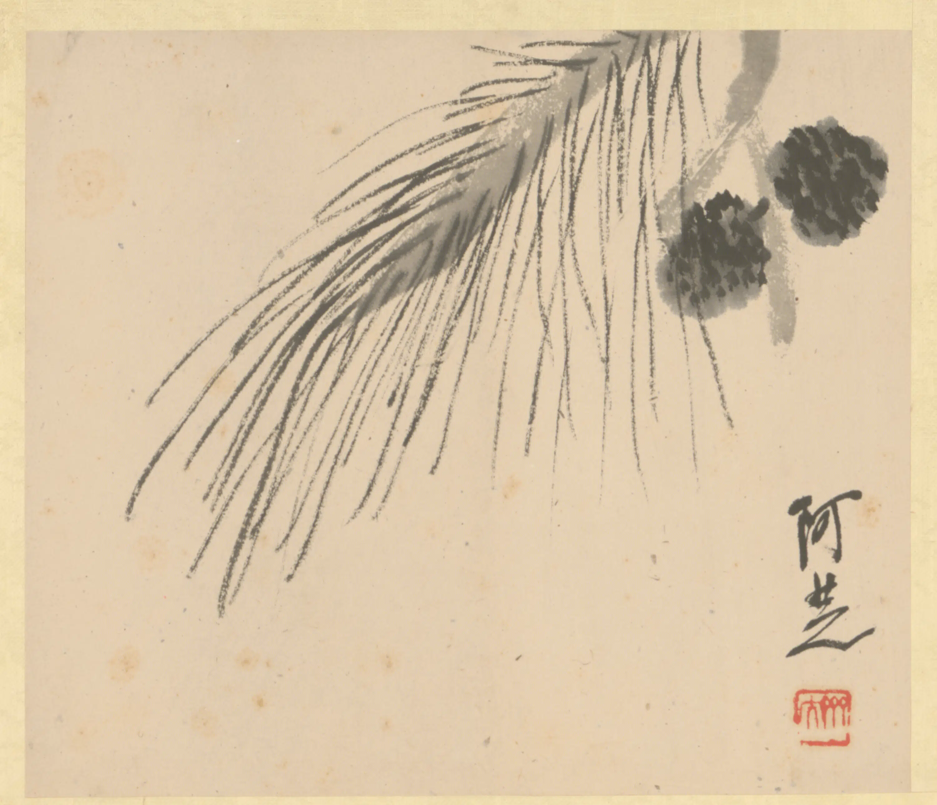 近现代【齐白石】《花卉册》 第10张 近现代【齐白石】《花卉册》 第10张