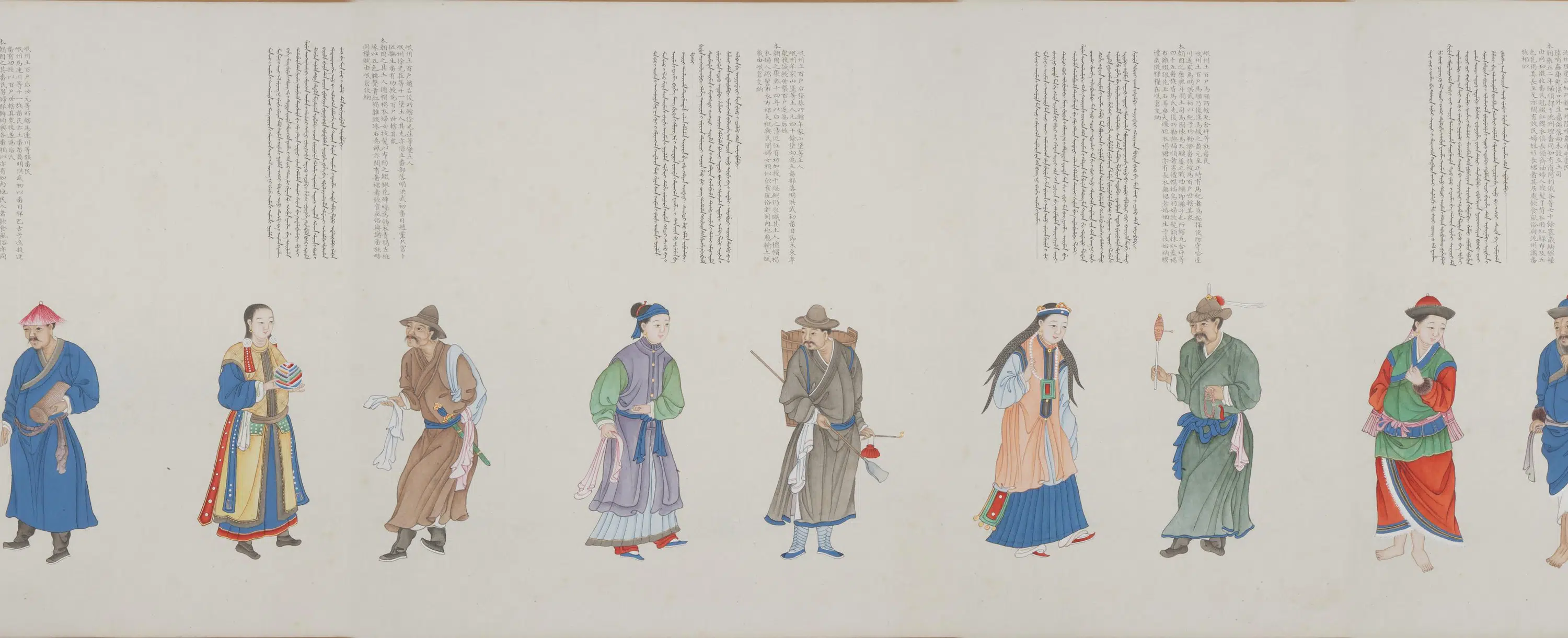 清代【沈焕】《沈庆兰、黎明、程琳合画职贡图卷第三卷》 第39张 清代【沈焕】《沈庆兰、黎明、程琳合画职贡图卷第三卷》 第39张