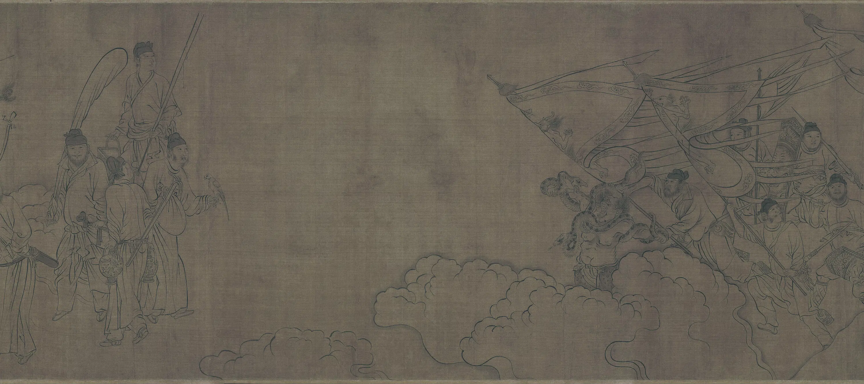 宋代【李公麟】《西岳降灵图卷》 第24张