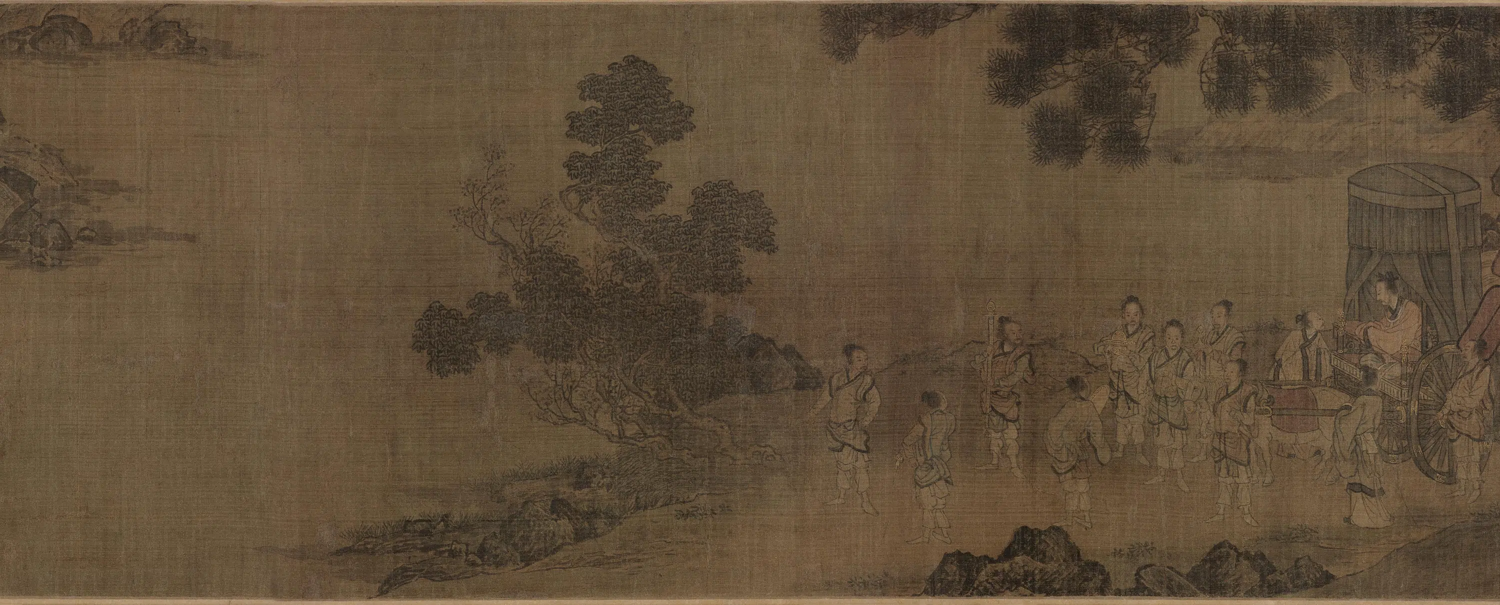 宋代【佚名】《宋人画洛神图卷》 第3张