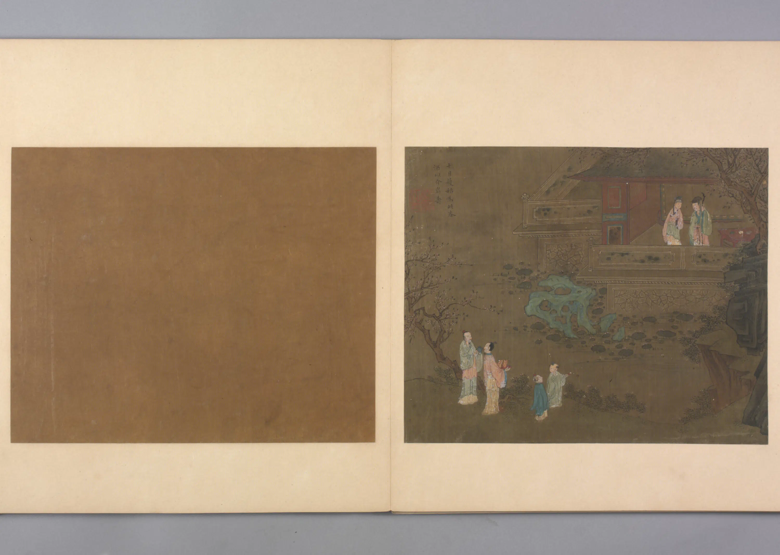 元朝【盛懋】《豳风图册（30开）》 第15张