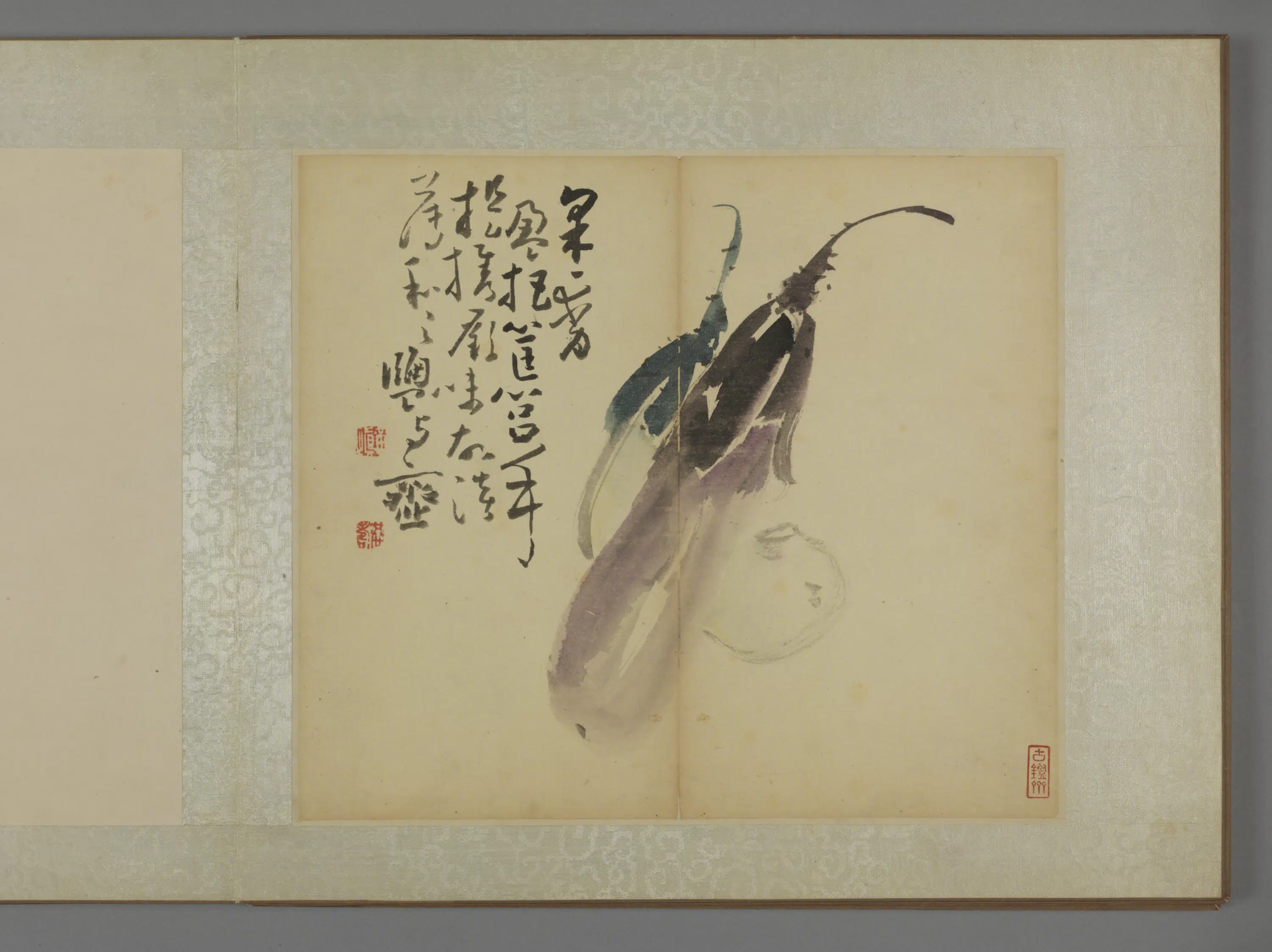 清代【黄慎】《蔬果图册》 第3张