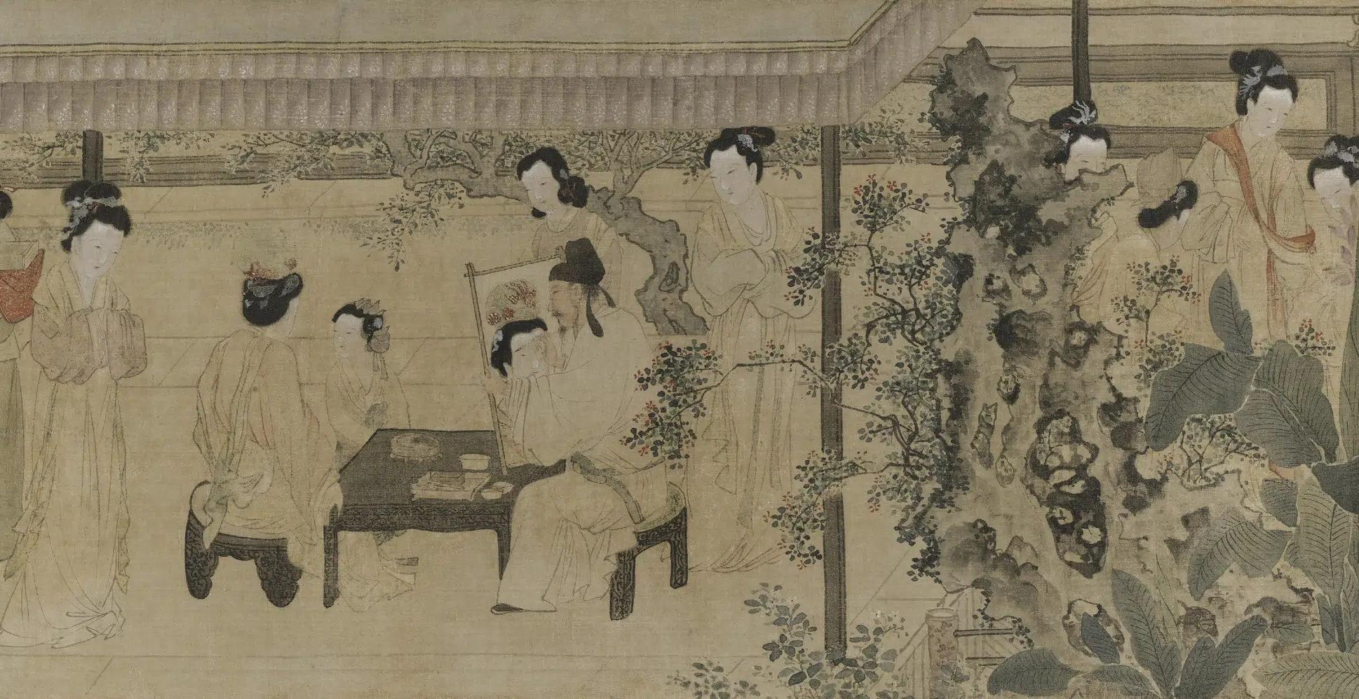 明朝【杜堇】《仕女图卷》 第14张 明朝【杜堇】《仕女图卷》 第14张