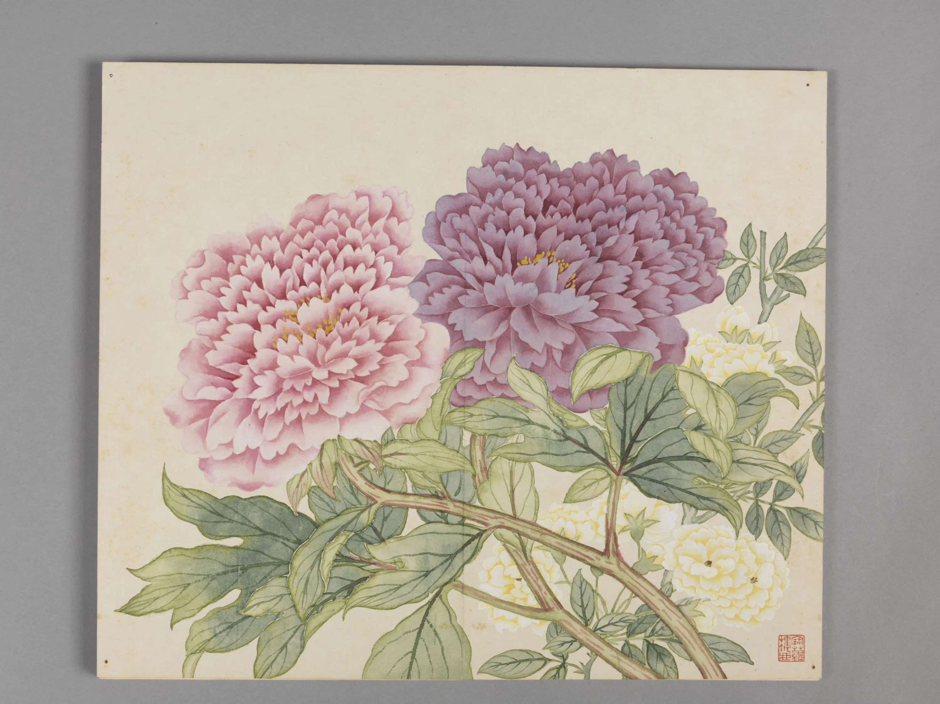 清代【董诰】《绣谷丛芳图册（4开）》 第2张