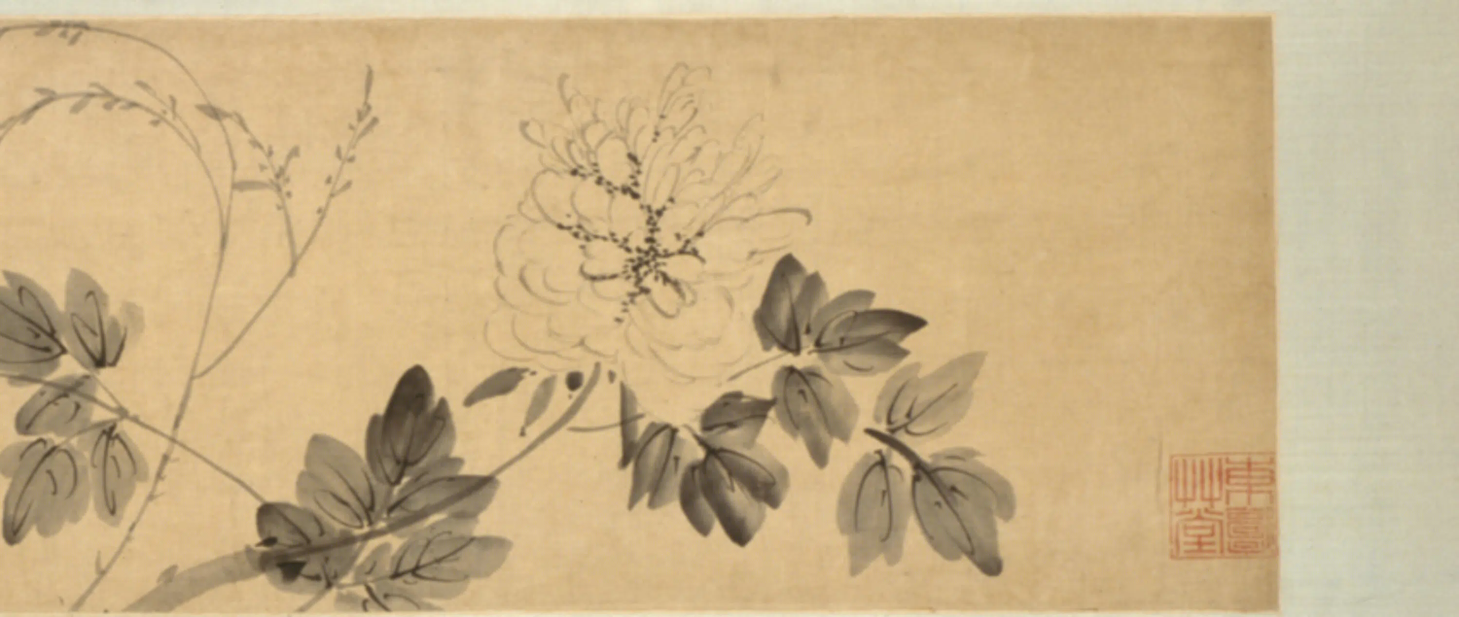 明朝【李因】《花鸟图卷》 第3张