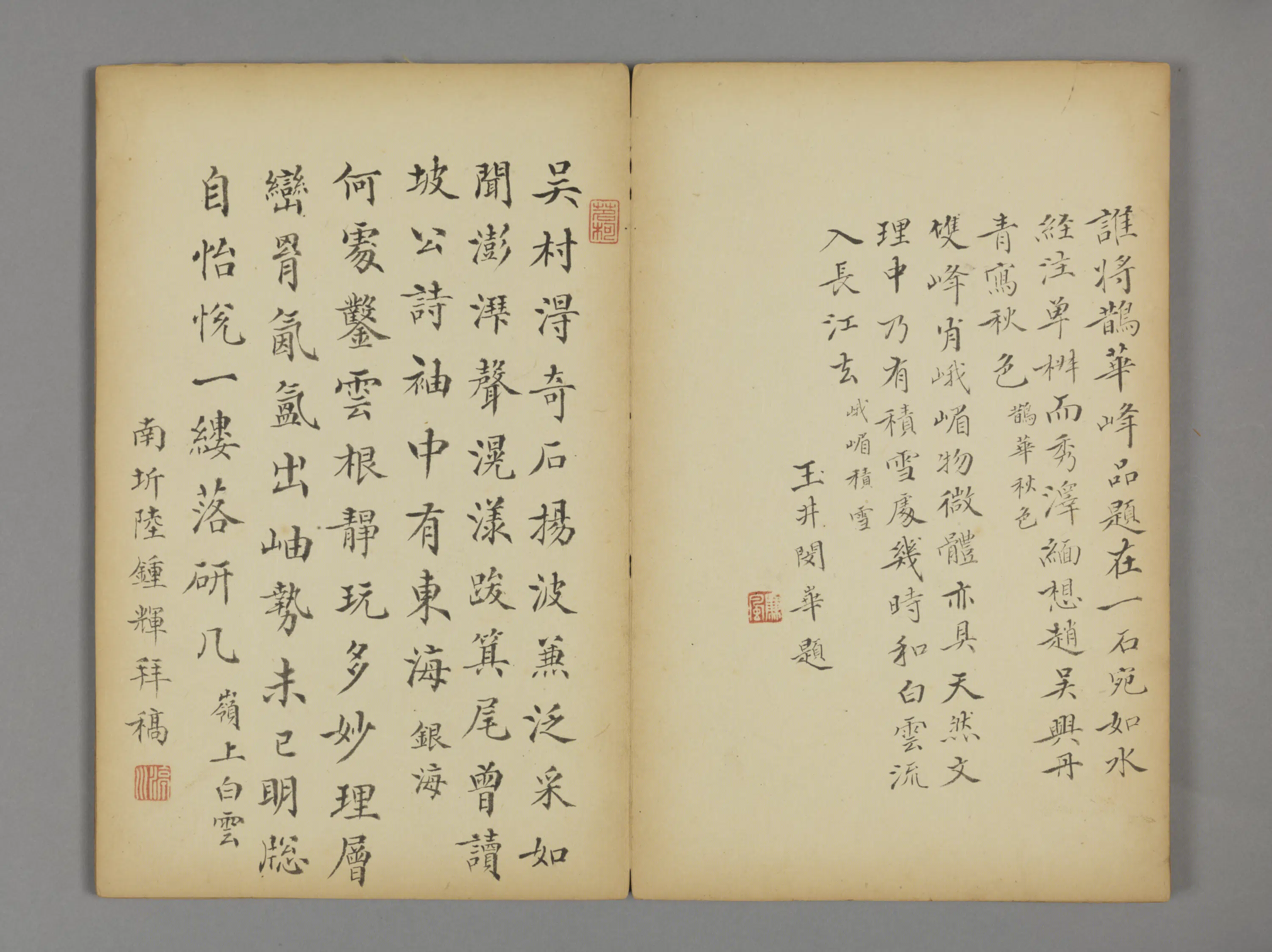 清代【王凫】《画分咏小石诗册》 第10张 清代【王凫】《画分咏小石诗册》 第10张