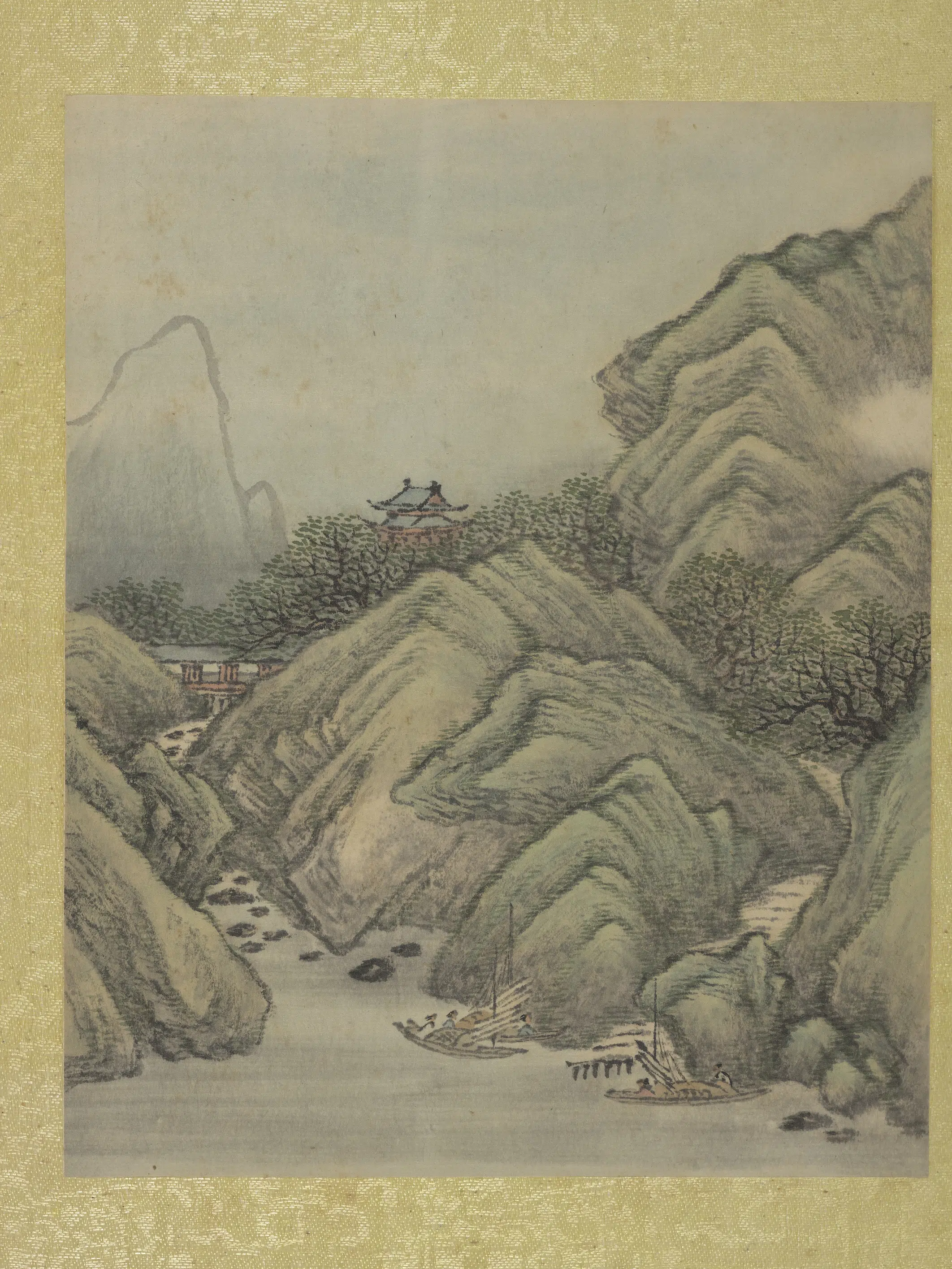 清朝【爱新觉罗·允禧】《允禧山水册》
