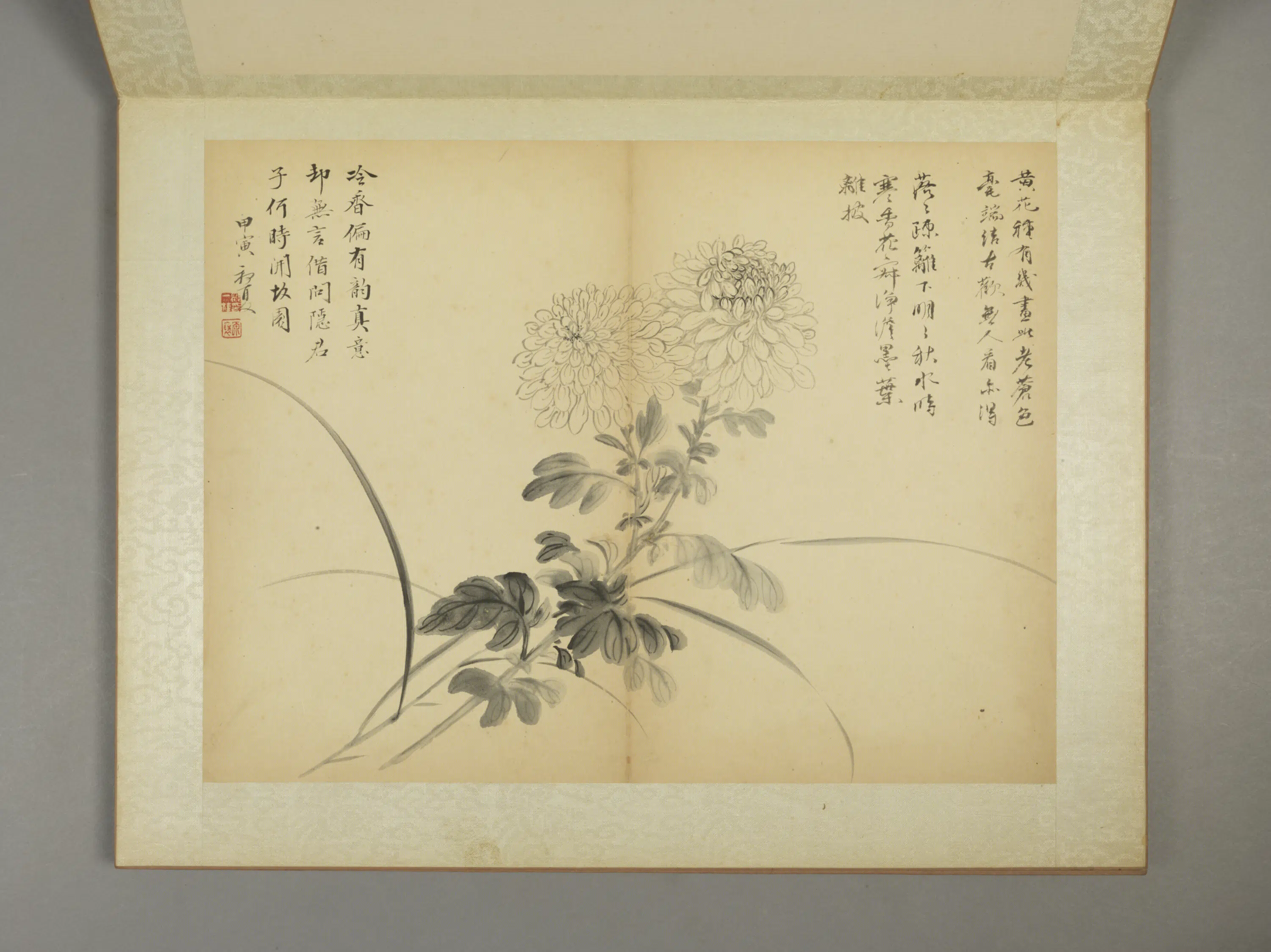 清代【邹一桂】《花卉图册（11开）》 第10张