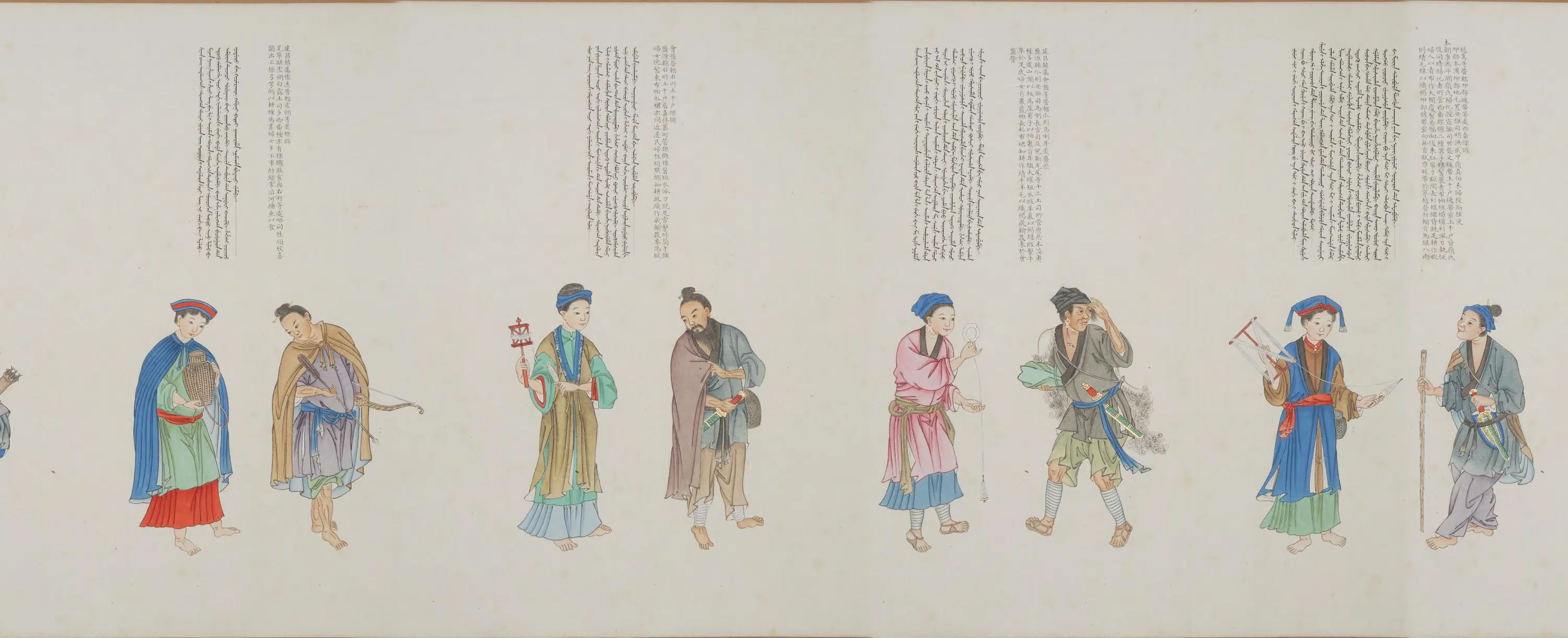 清代【沈焕】《沈庆兰、黎明、程琳合画职贡图卷第三卷》 第49张 清代【沈焕】《沈庆兰、黎明、程琳合画职贡图卷第三卷》 第49张