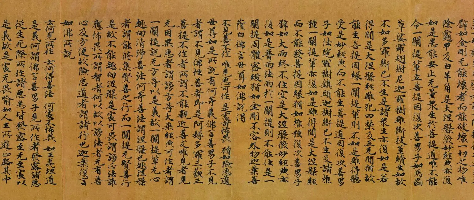 唐朝【佚名】《大般涅槃经菩萨品卷》 第3张 唐朝【佚名】《大般涅槃经菩萨品卷》 第3张