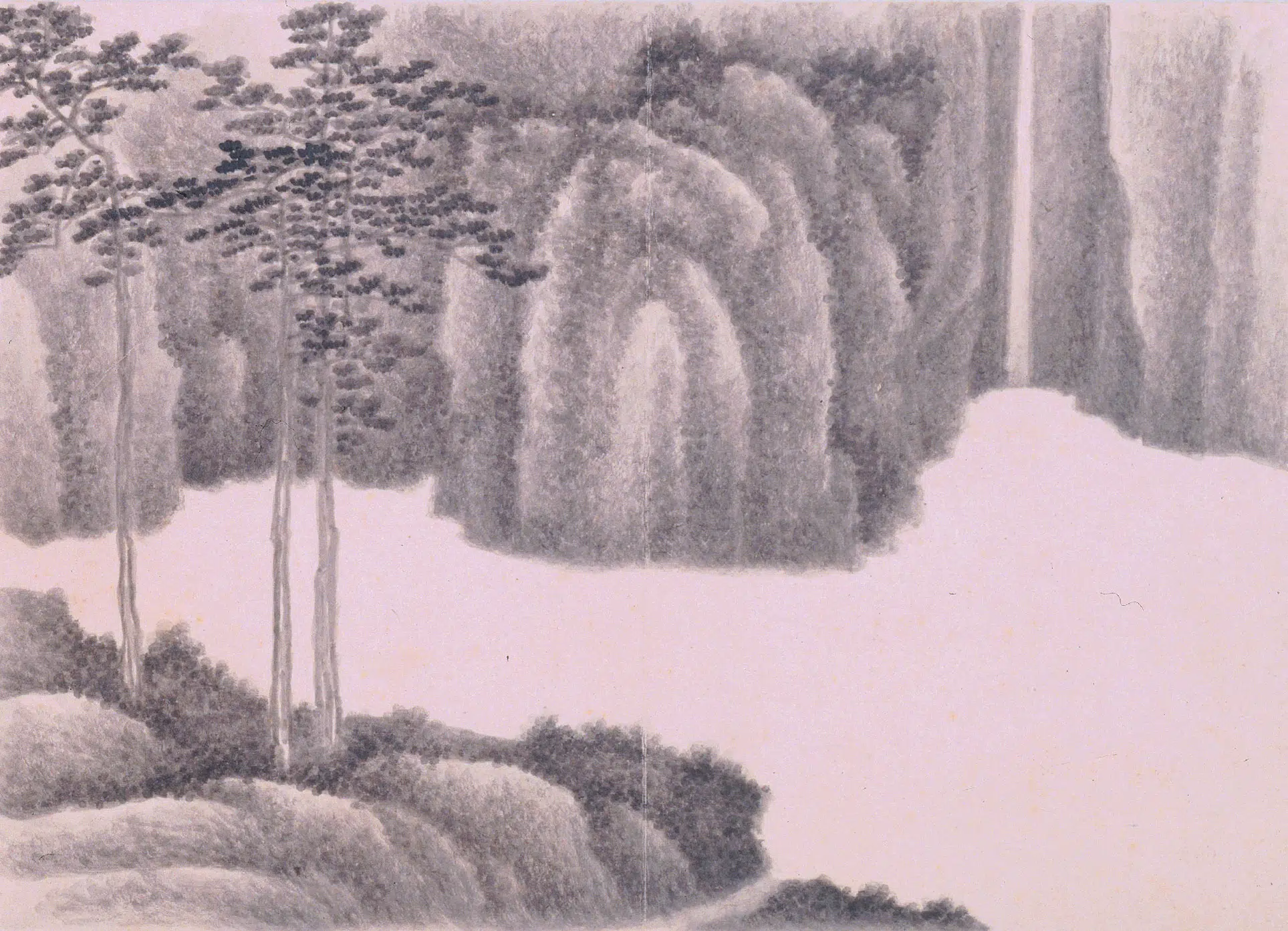 清代【龚贤】《山水册》 第3张 清代【龚贤】《山水册》 第3张
