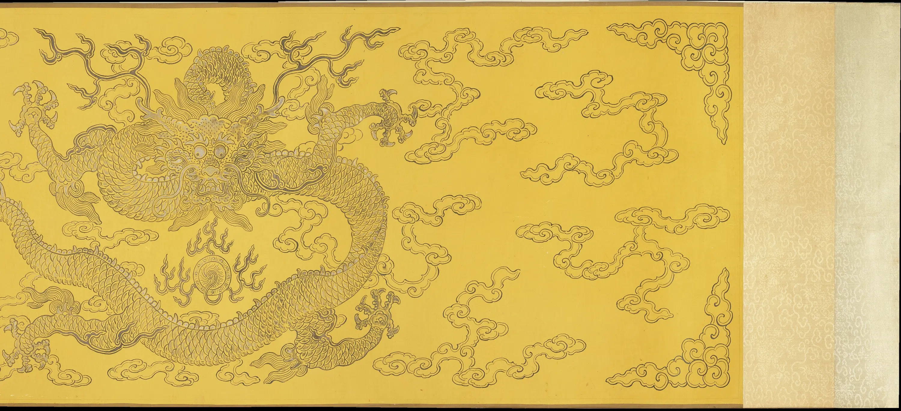 清代《清人天闲驯良平安八骏卷-1》 第5张 清代《清人天闲驯良平安八骏卷-1》 第5张