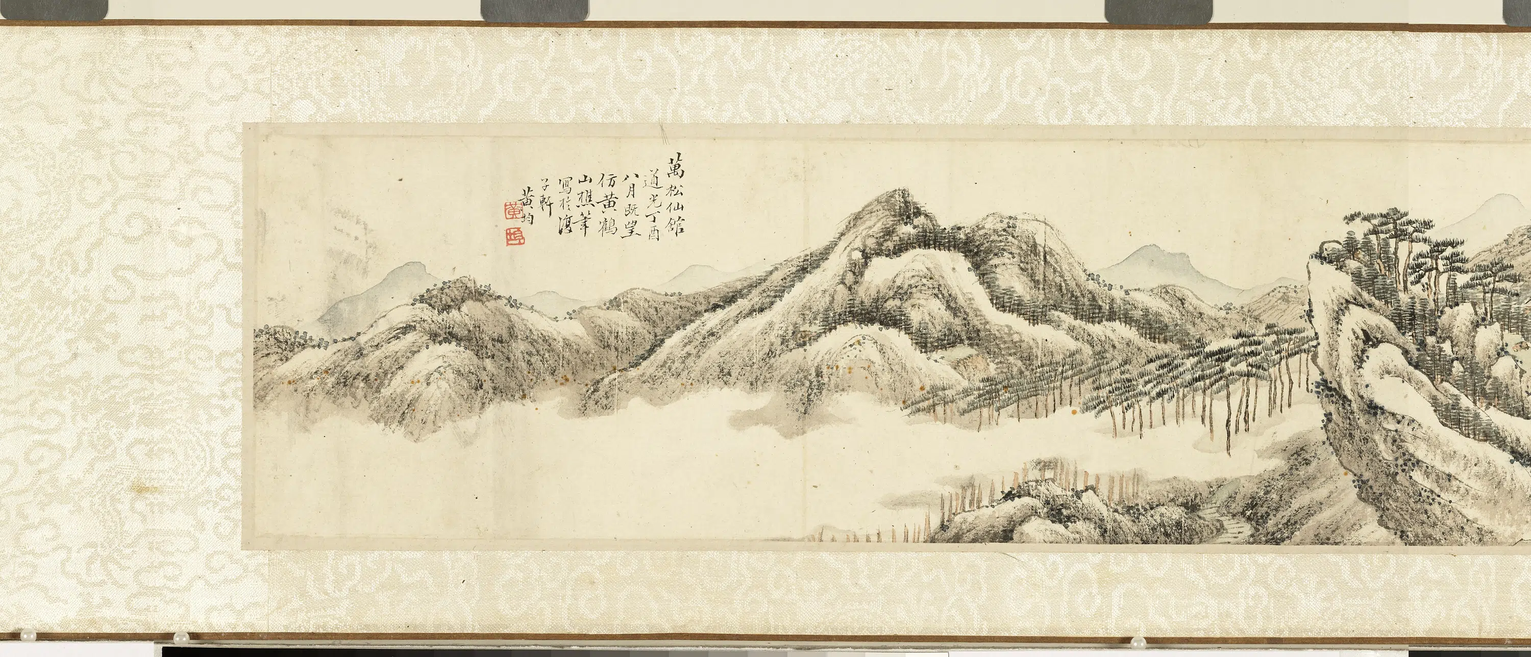 清代【黄均】《万松仙馆卷》 第3张 清代【黄均】《万松仙馆卷》 第3张