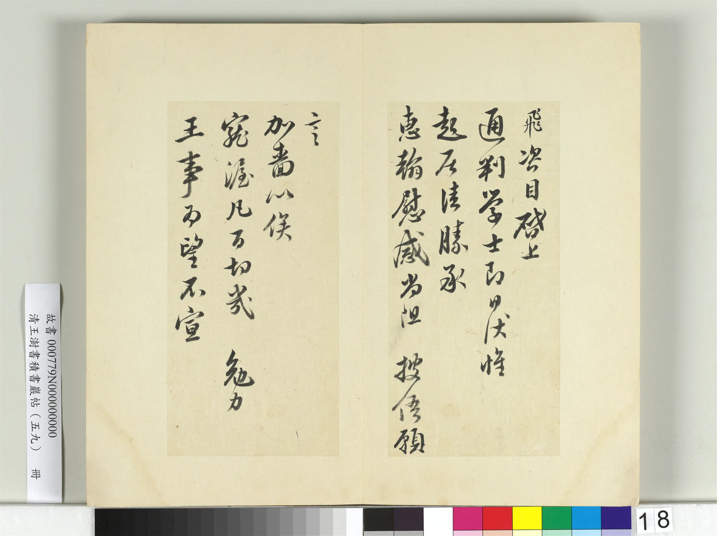 清代【王澍】《书积书岩帖(五十九)册》 第11张 清代【王澍】《书积书岩帖(五十九)册》 第11张
