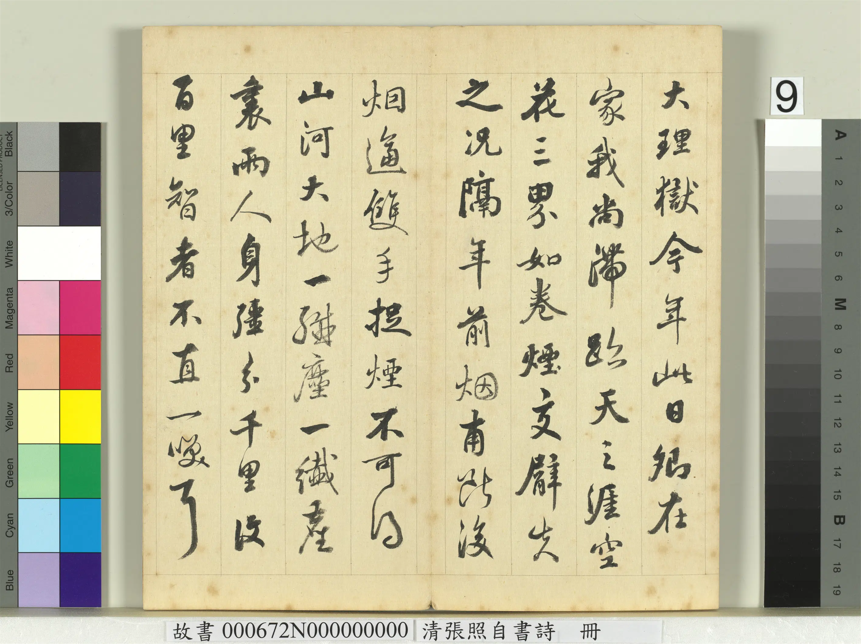 清代【张照】《自书诗册》 第15张