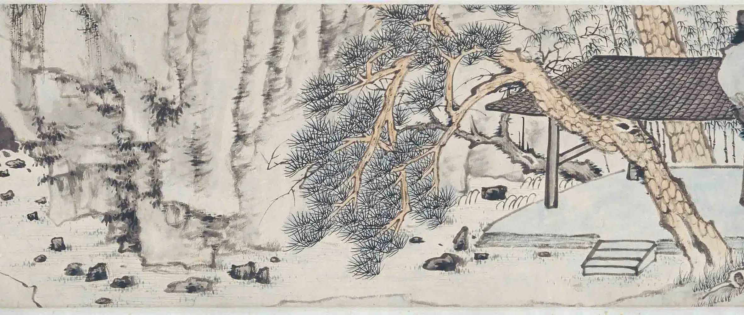 清代【萧云从】《四时山水卷》 第6张 清代【萧云从】《四时山水卷》 第6张