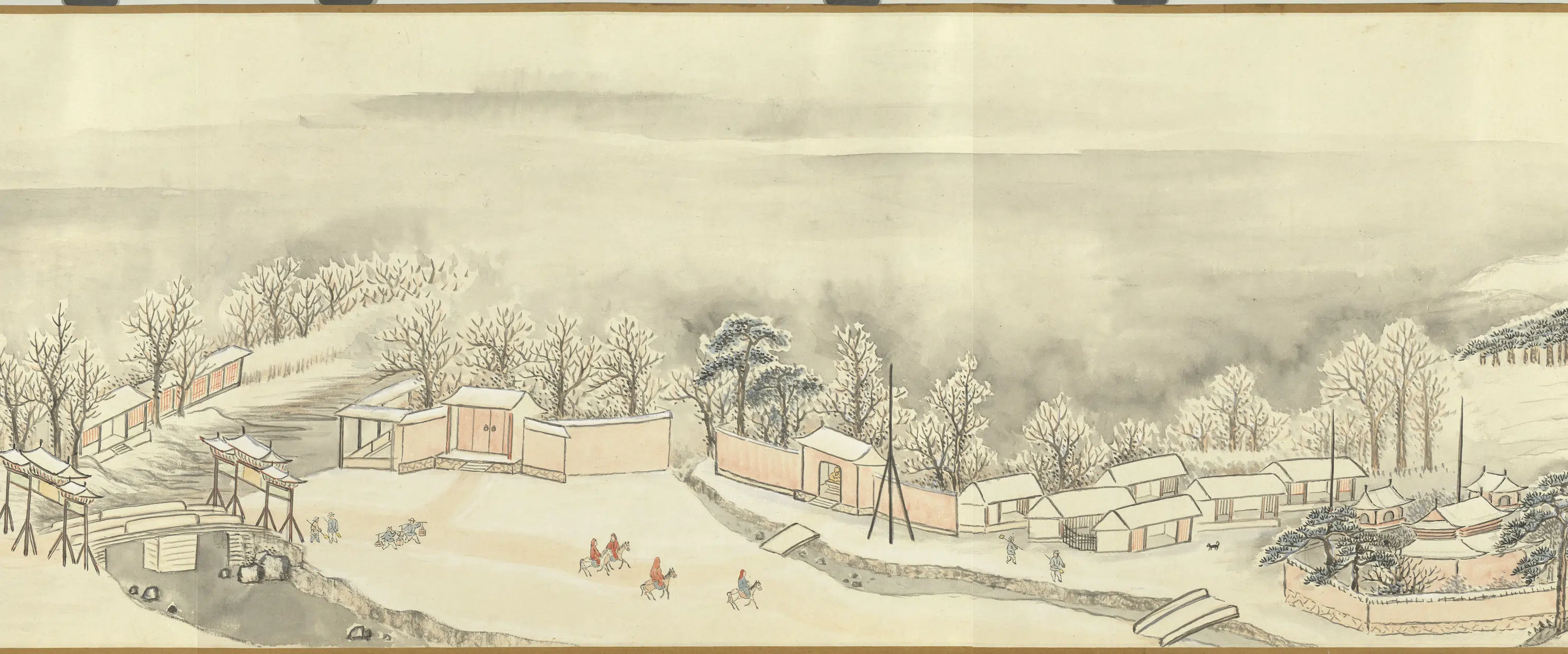 清代【黄钺】《画御制人日喜雪诗卷》 第4张 清代【黄钺】《画御制人日喜雪诗卷》 第4张