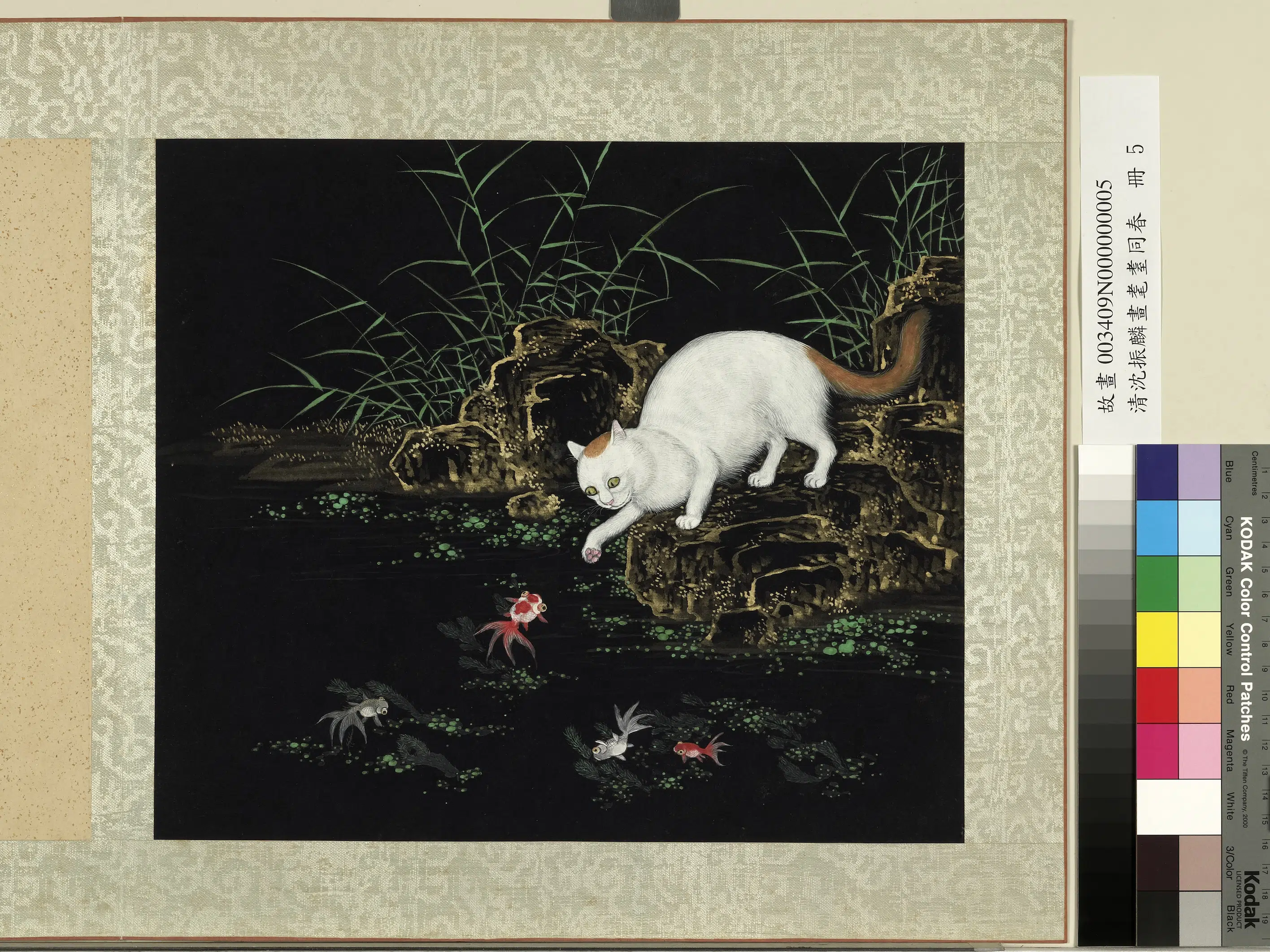 清朝【沈振麟】《画耄耋同春册-2》 第5张 清朝【沈振麟】《画耄耋同春册-2》 第5张
