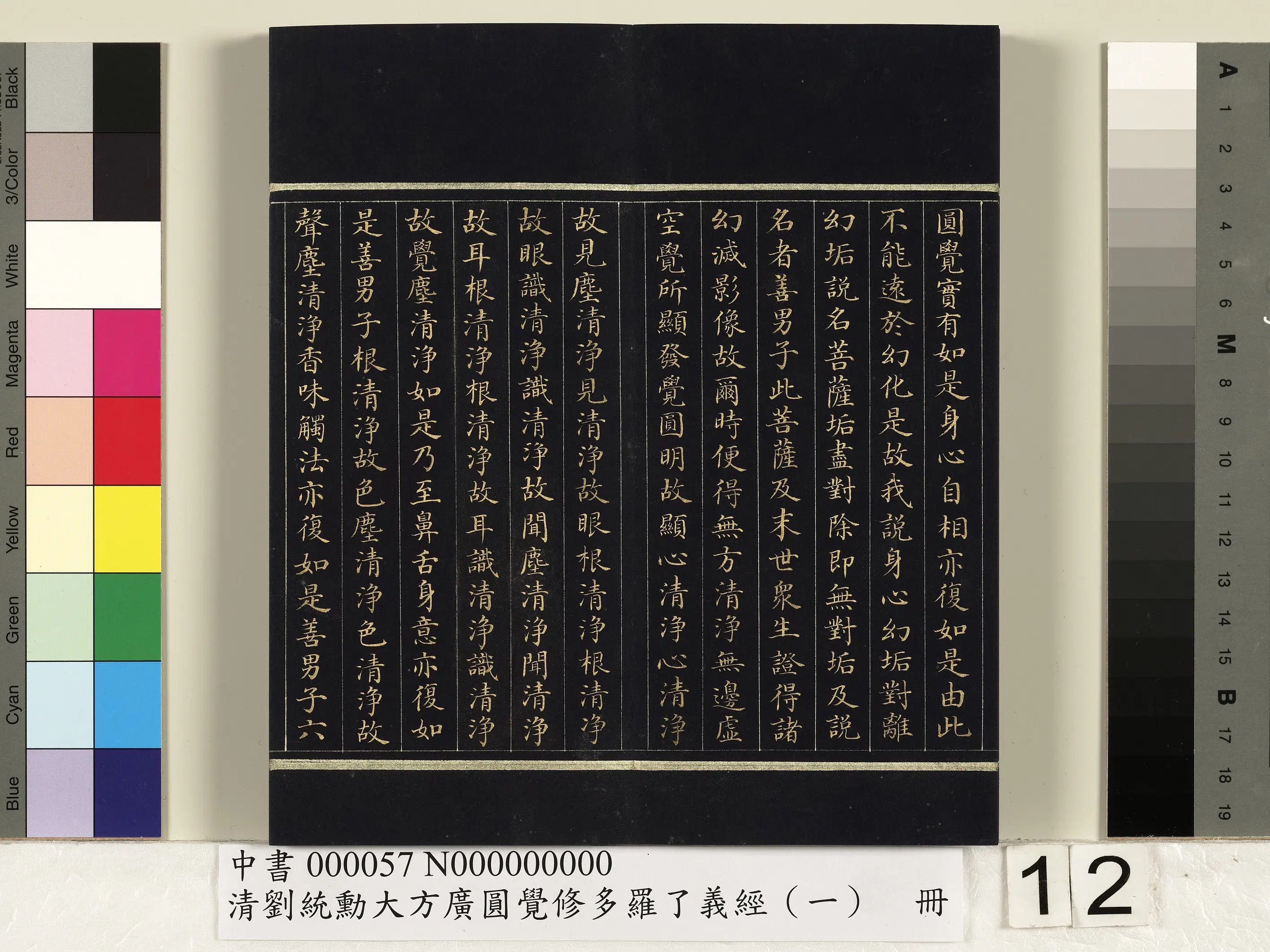 清代【刘统勋】《大方广圆觉修多罗了义经（一）册》 第4张