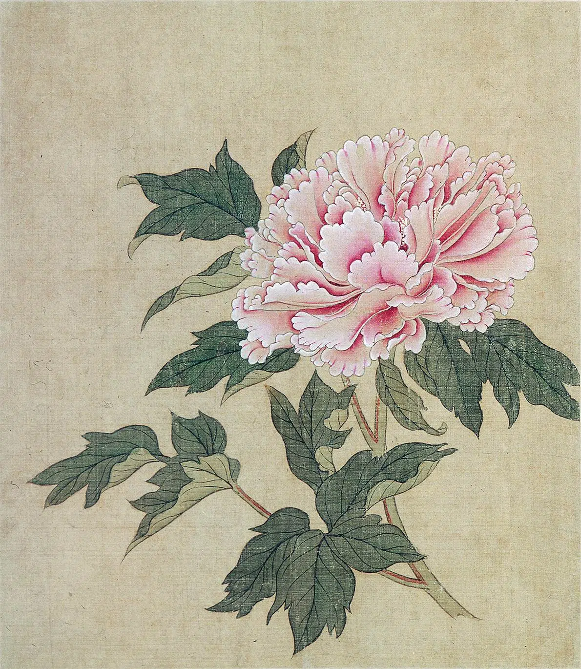 明朝【王维烈】《设色花卉册（十开）》 第6张