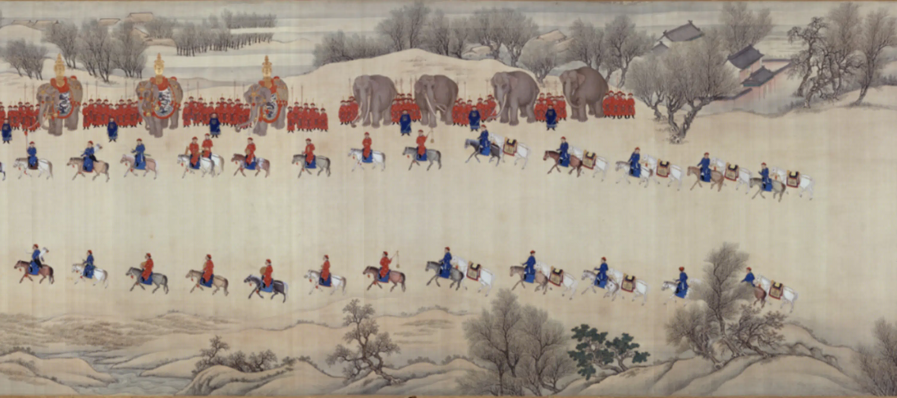 清代【爱新觉罗玄烨-康熙】《清人画南巡图第一卷》 第6张 清代【爱新觉罗玄烨-康熙】《清人画南巡图第一卷》 第6张