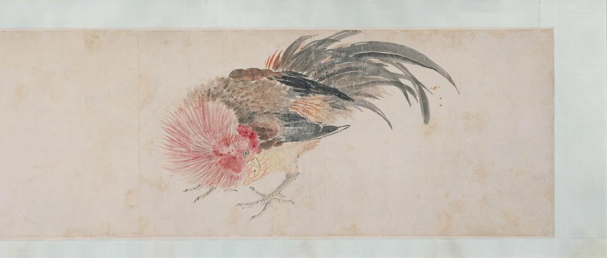 明朝【陆治】《花鸟卷》 第2张 明朝【陆治】《花鸟卷》 第2张