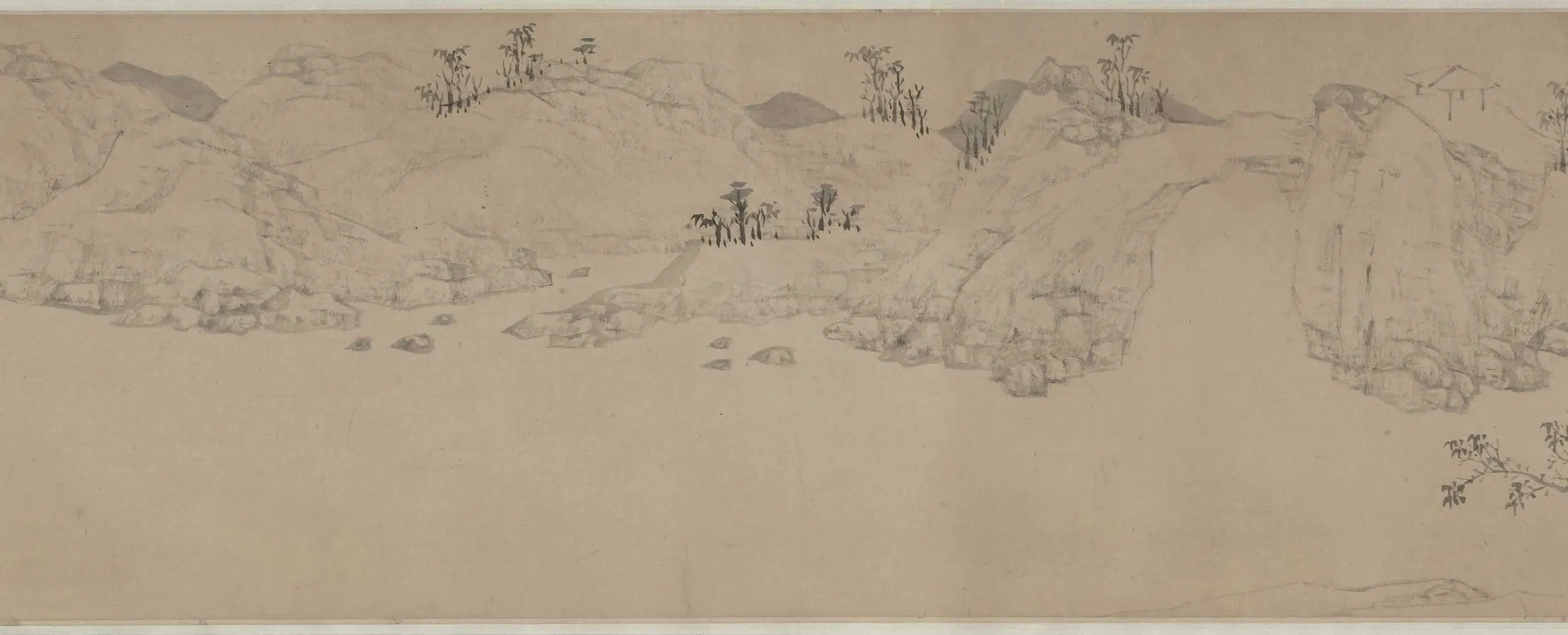 明朝【文徵明（文征明）】《天台山图卷》 第2张