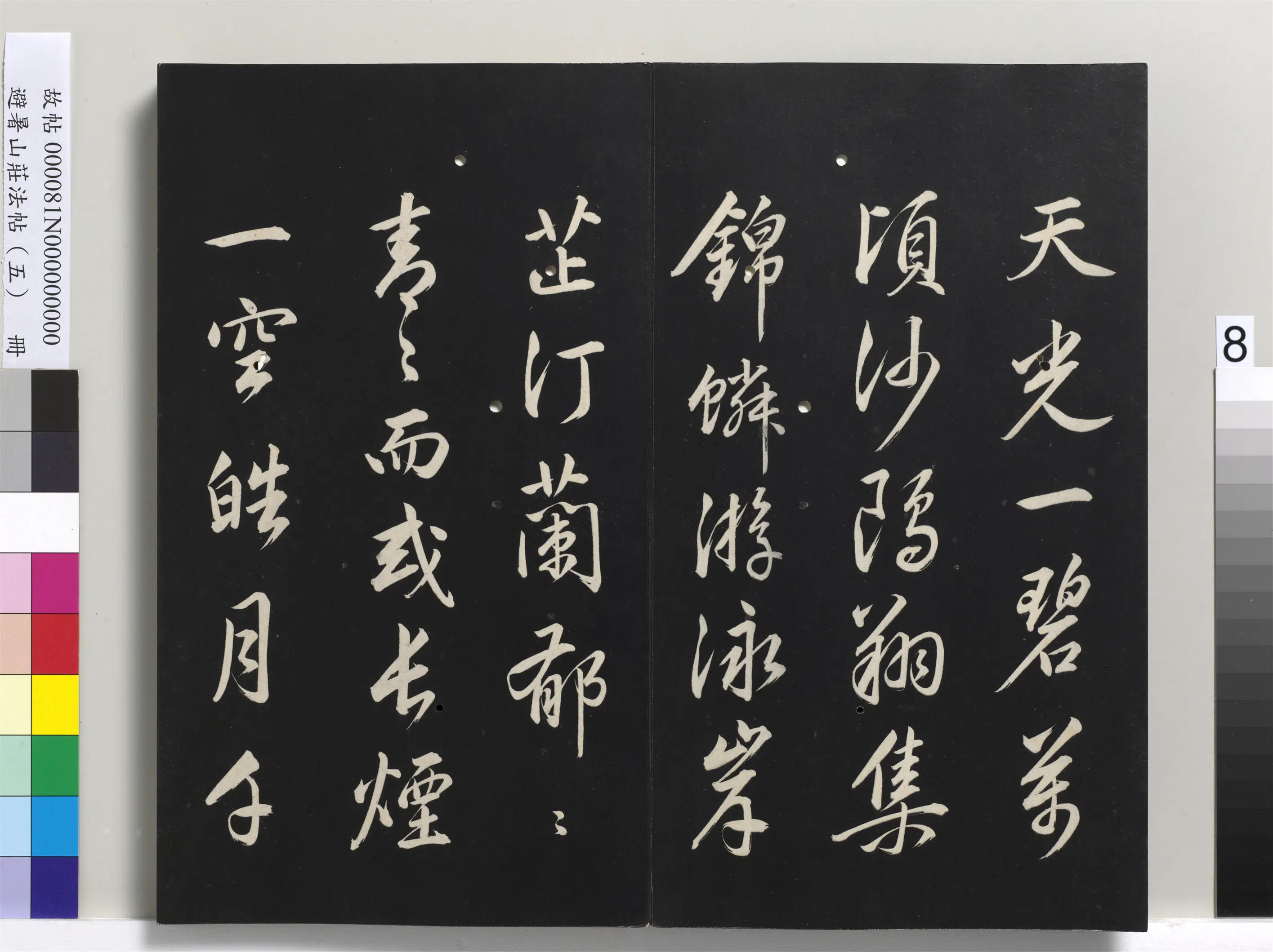 清代【爱新觉罗玄烨-康熙】《避暑山庄法帖（五）册》 第60张