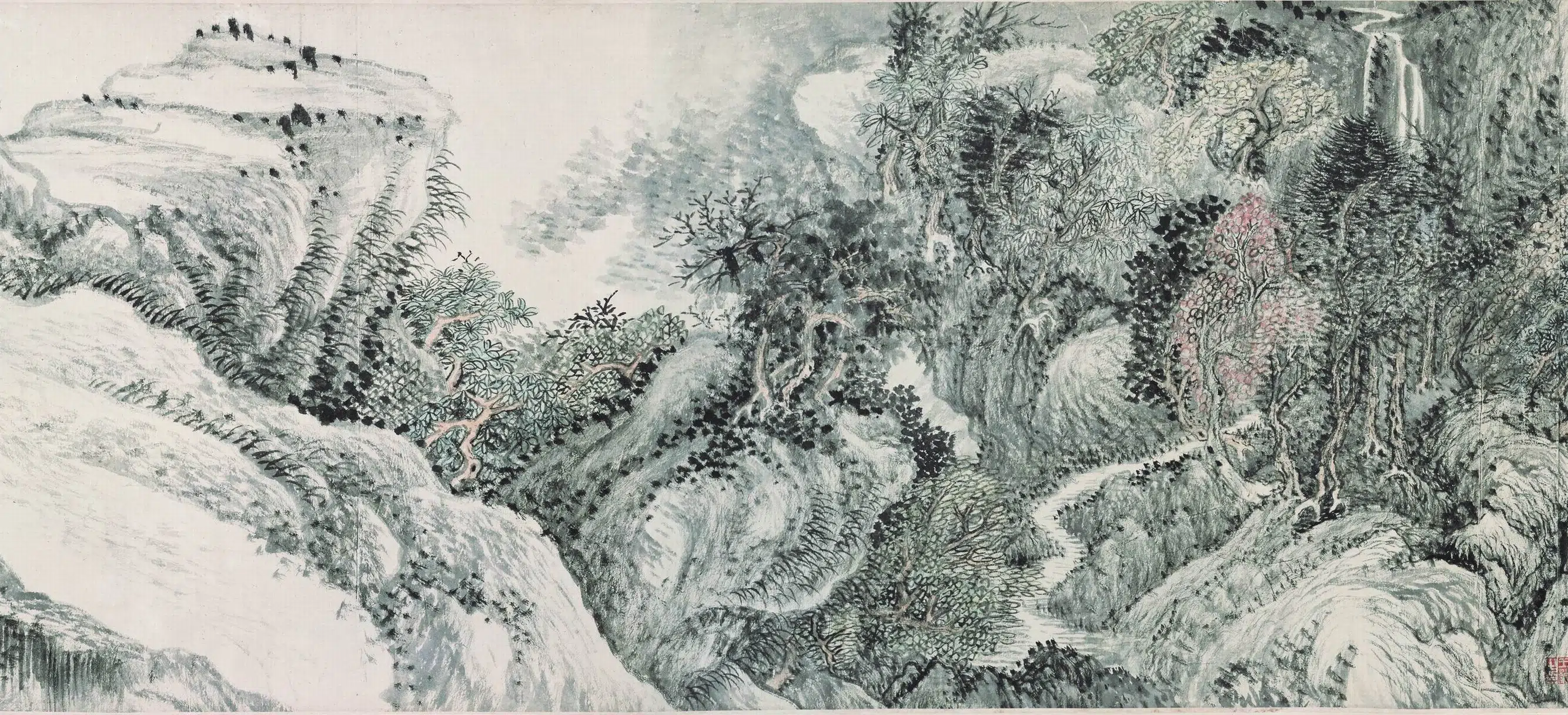清代【王翚】《黄鹤传灯图卷》 第2张 清代【王翚】《黄鹤传灯图卷》 第2张