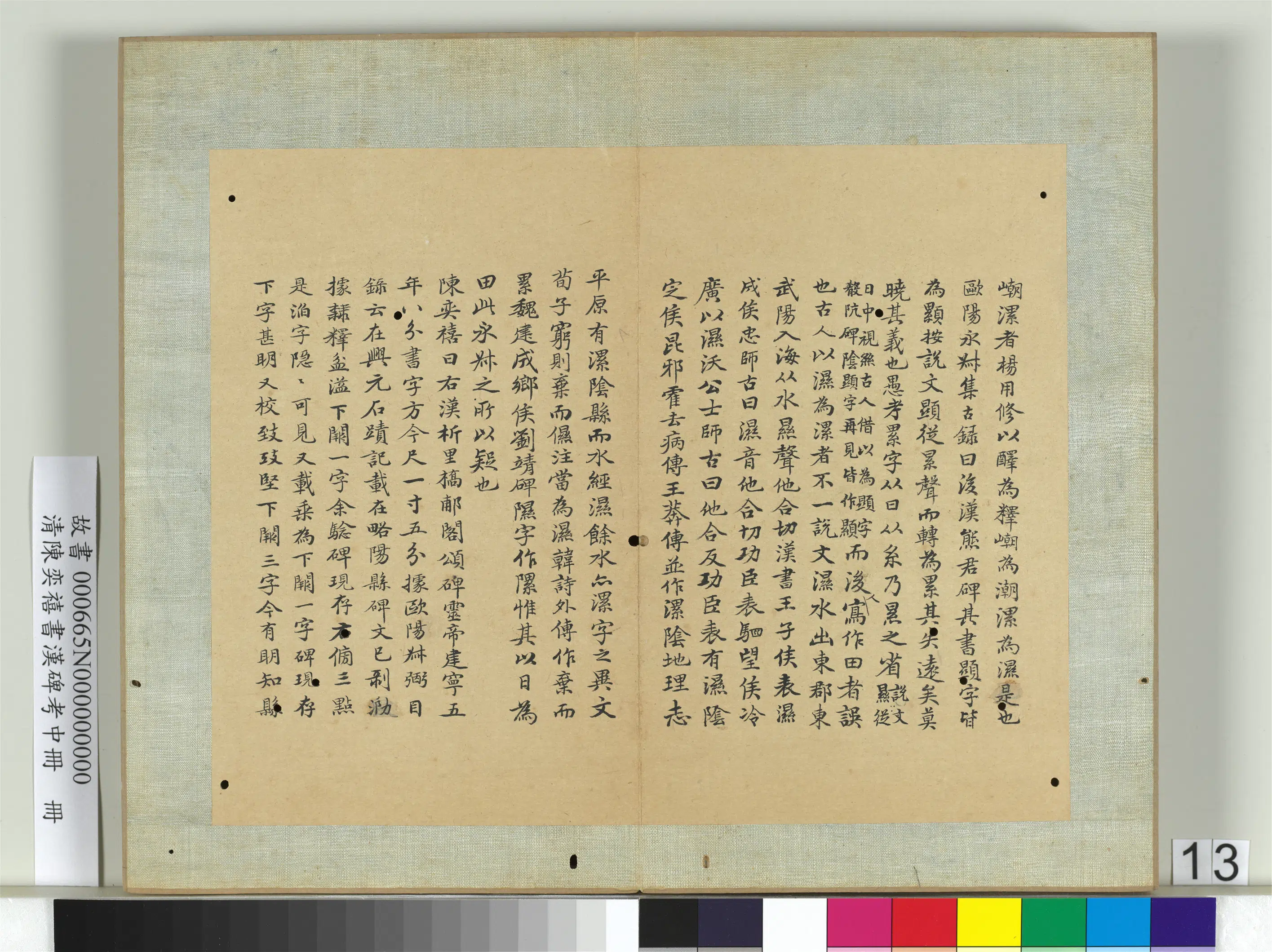 清代【陈奕禧】《书汉碑考中册》 第5张 清代【陈奕禧】《书汉碑考中册》 第5张