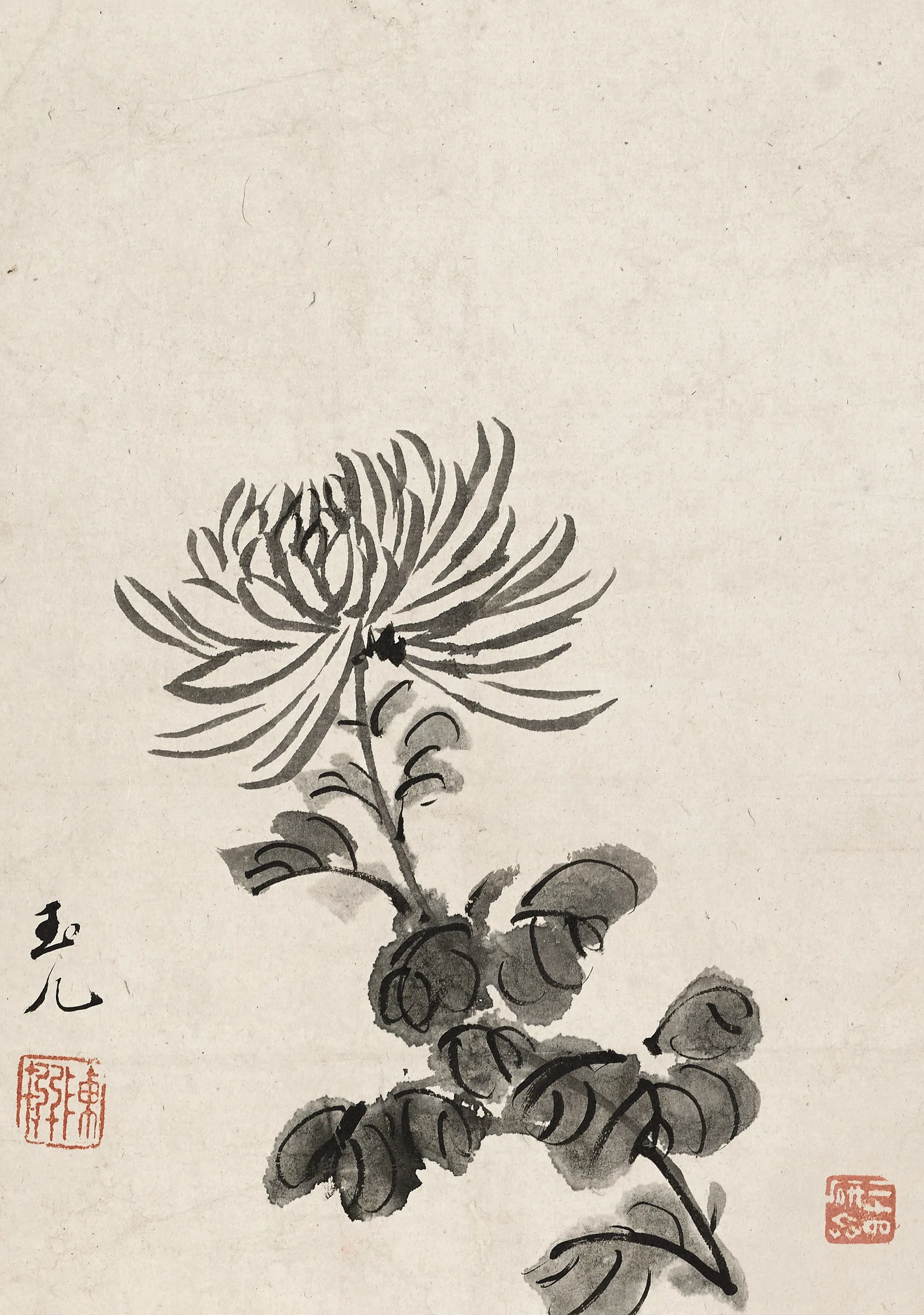 清代【陈撰】《果品花卉图册》 第11张 清代【陈撰】《果品花卉图册》 第11张