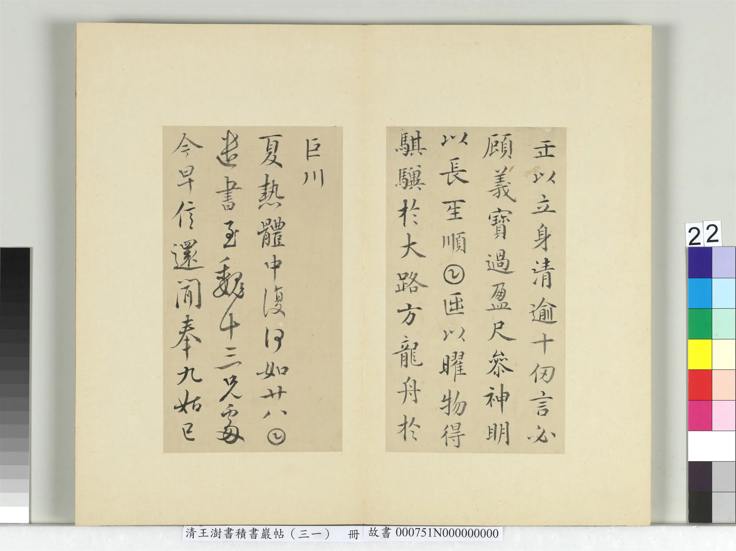清代【王澍】《书积书岩帖（三十一）册》 第3张