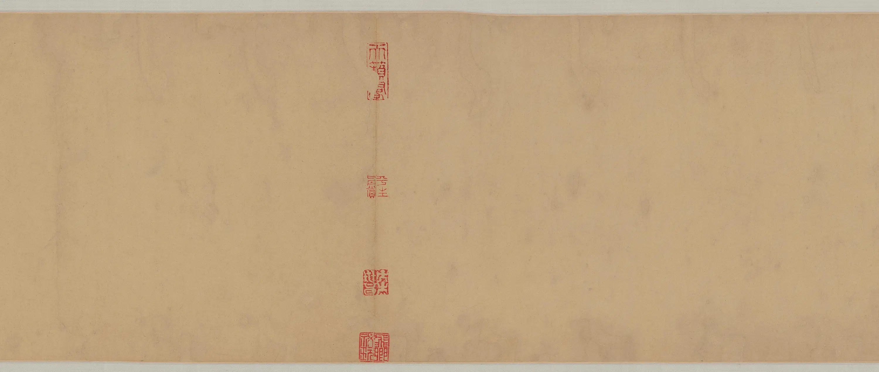 元朝【黄公望、赵孟頫】《赵孟頫黄公望徐贲书快雪时晴书画合璧卷》 第3张 元朝【黄公望、赵孟頫】《赵孟頫黄公望徐贲书快雪时晴书画合璧卷》 第3张